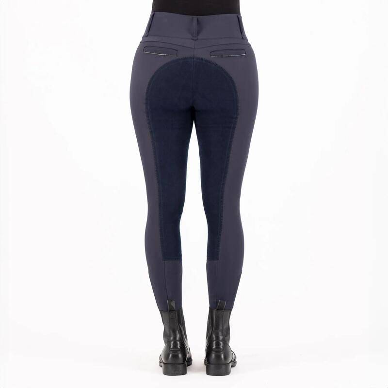 Pantaloni echitație Easy Rider grip complet femei