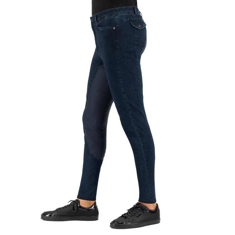 Pantaloni de echitație Euro-Star Camillo cu grip complet