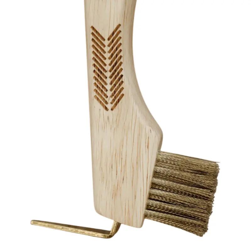 Hufkratzer für Pferde mit Metallborsten und Magnet Grooming Deluxe 4/5