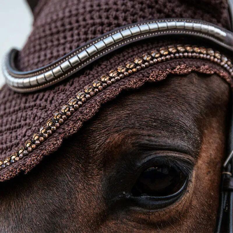 Bonnet anti-mouche stone & pearl soundless brun 5/5