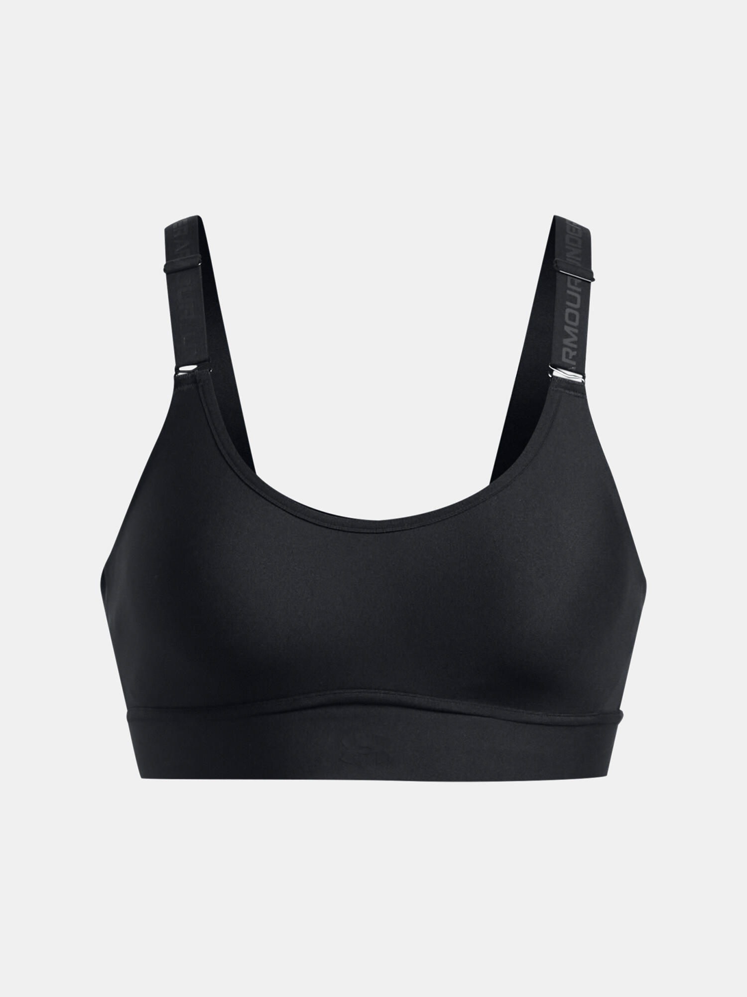 Under Armour Infinity Mid sportbeha zwart 3/5