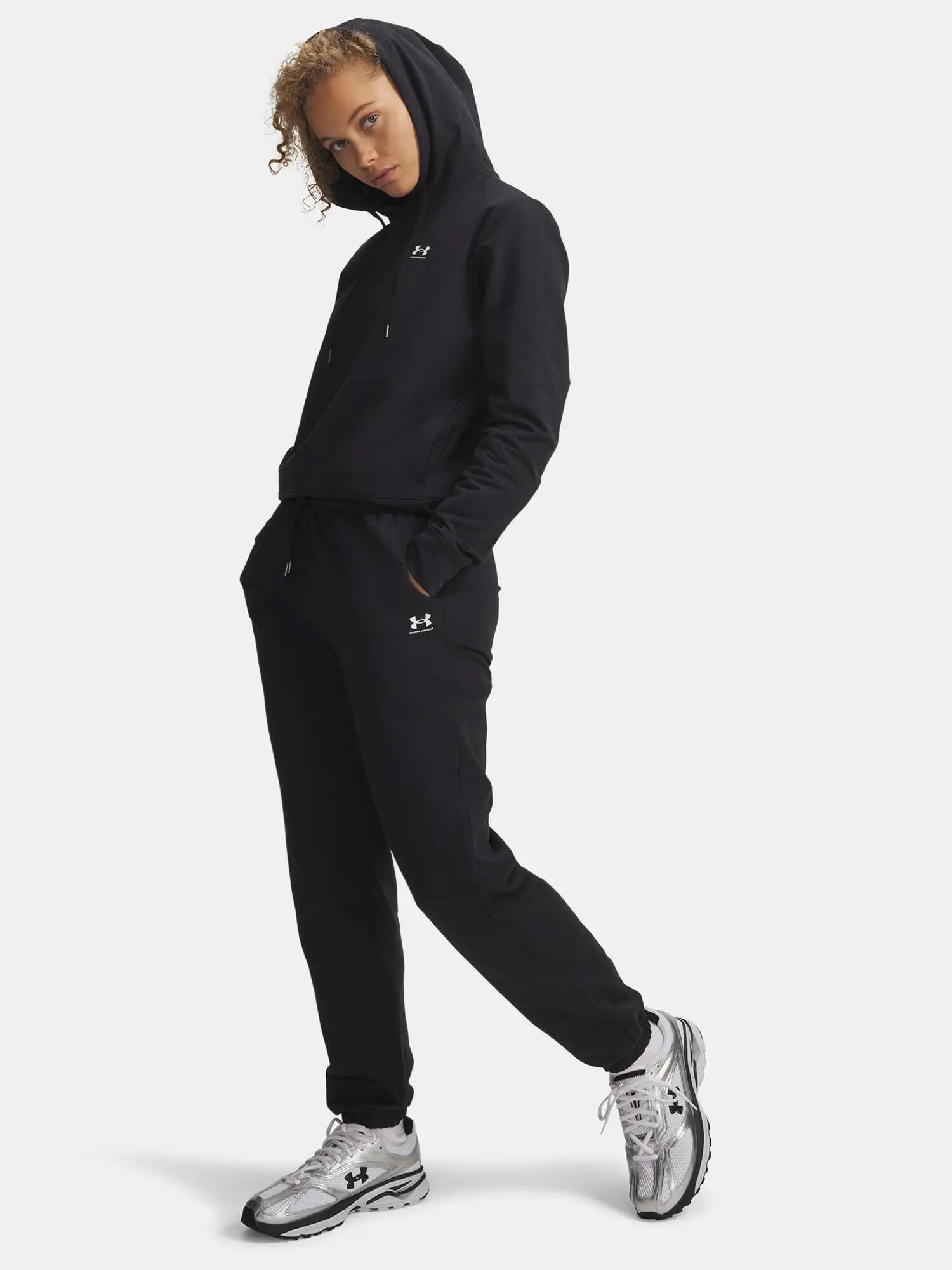 Női melegítőnadrág Under Armour Sport Terry Jogger-BLK 3/3