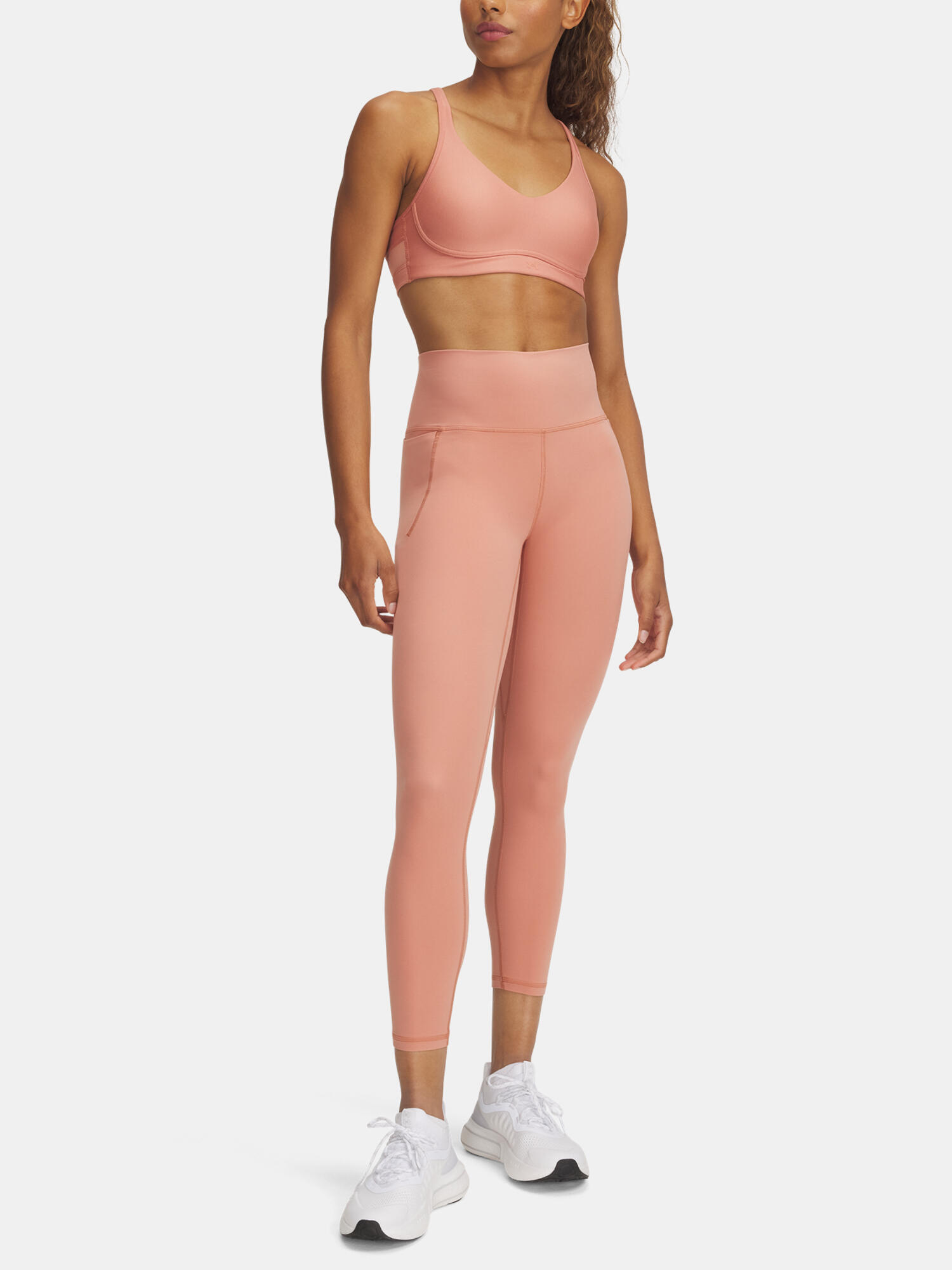 Legginsy treningowe damskie UA Meridian Ankle Leg 1382525-696 S 4/4