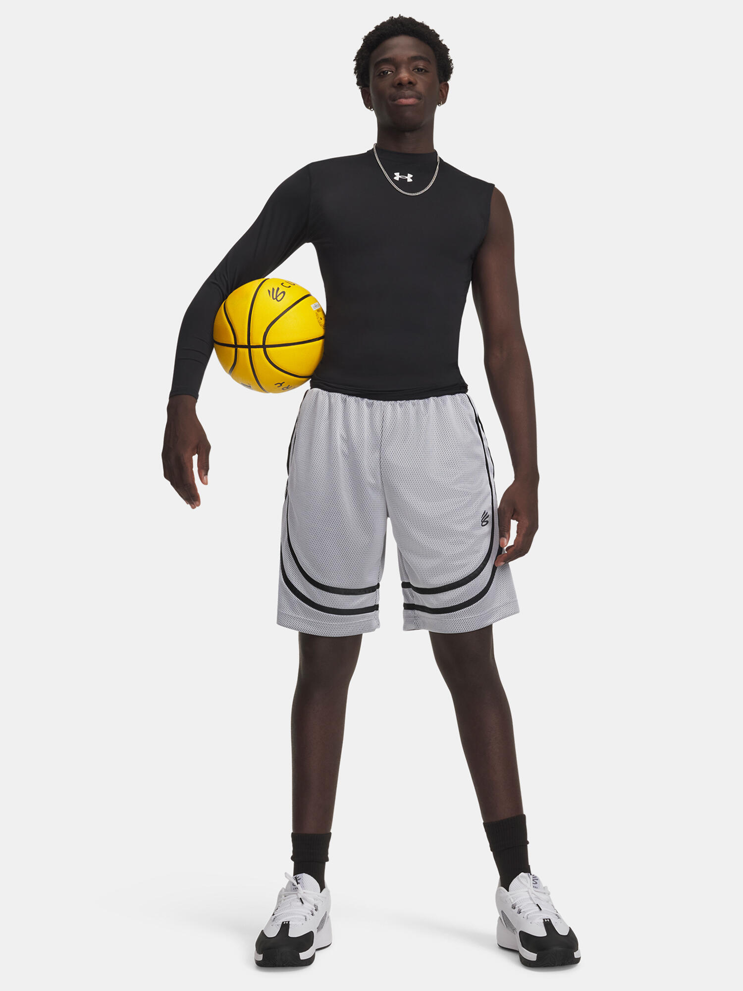 Shorts de basketball pour homme Under Armour Curry Signature 4/4