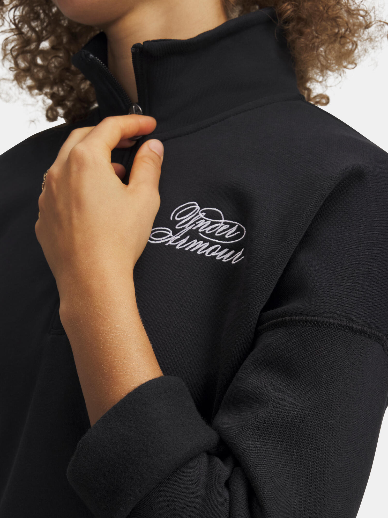 Herren Sweatshirt Under Armour Rival Fleece FZ Hoodie 3/3