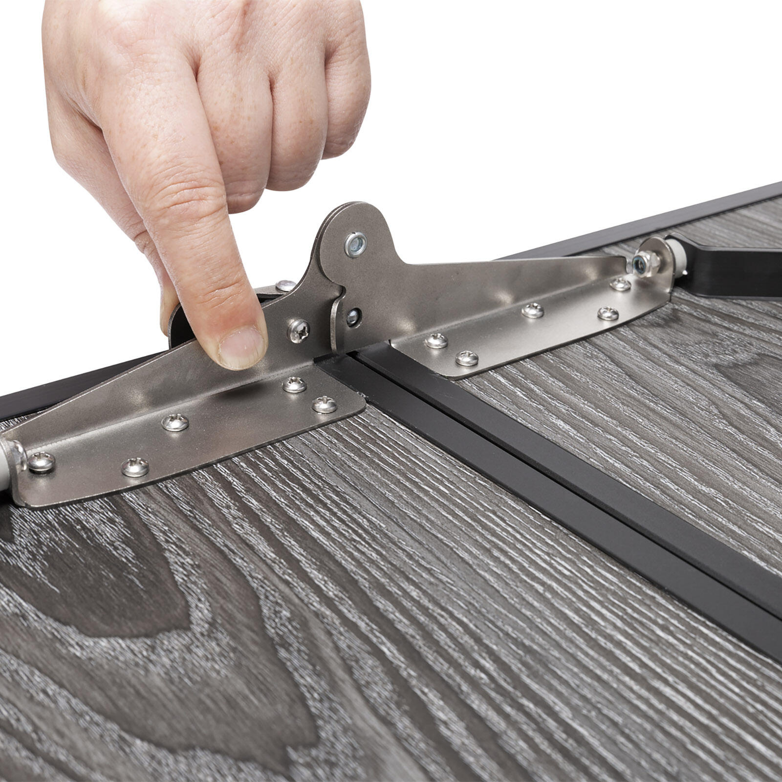 Mesa de camping plegable ELU Duplit NG Aluminio regulable en altura 7/7