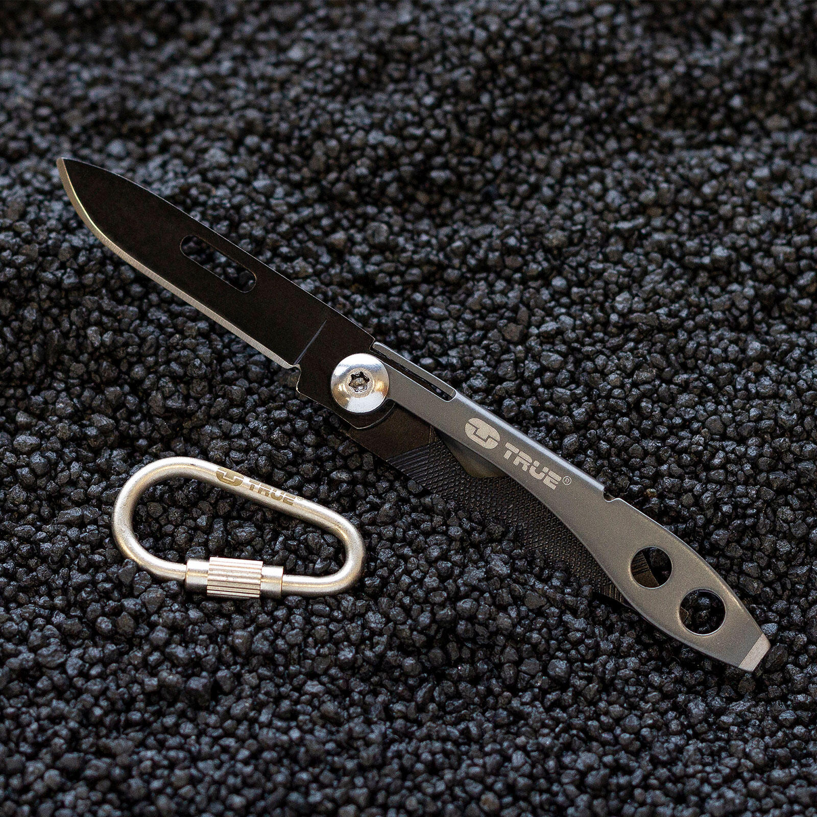 Coltello tascabile Pinzetta Mini Multi Tool pieghevole Portachiavi 7/7