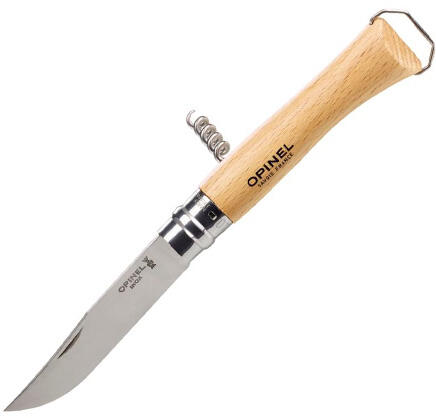 Couteau de poche No 10 Tire-bouchon Ouvre-bouteilles de vin Couteau pliant bois