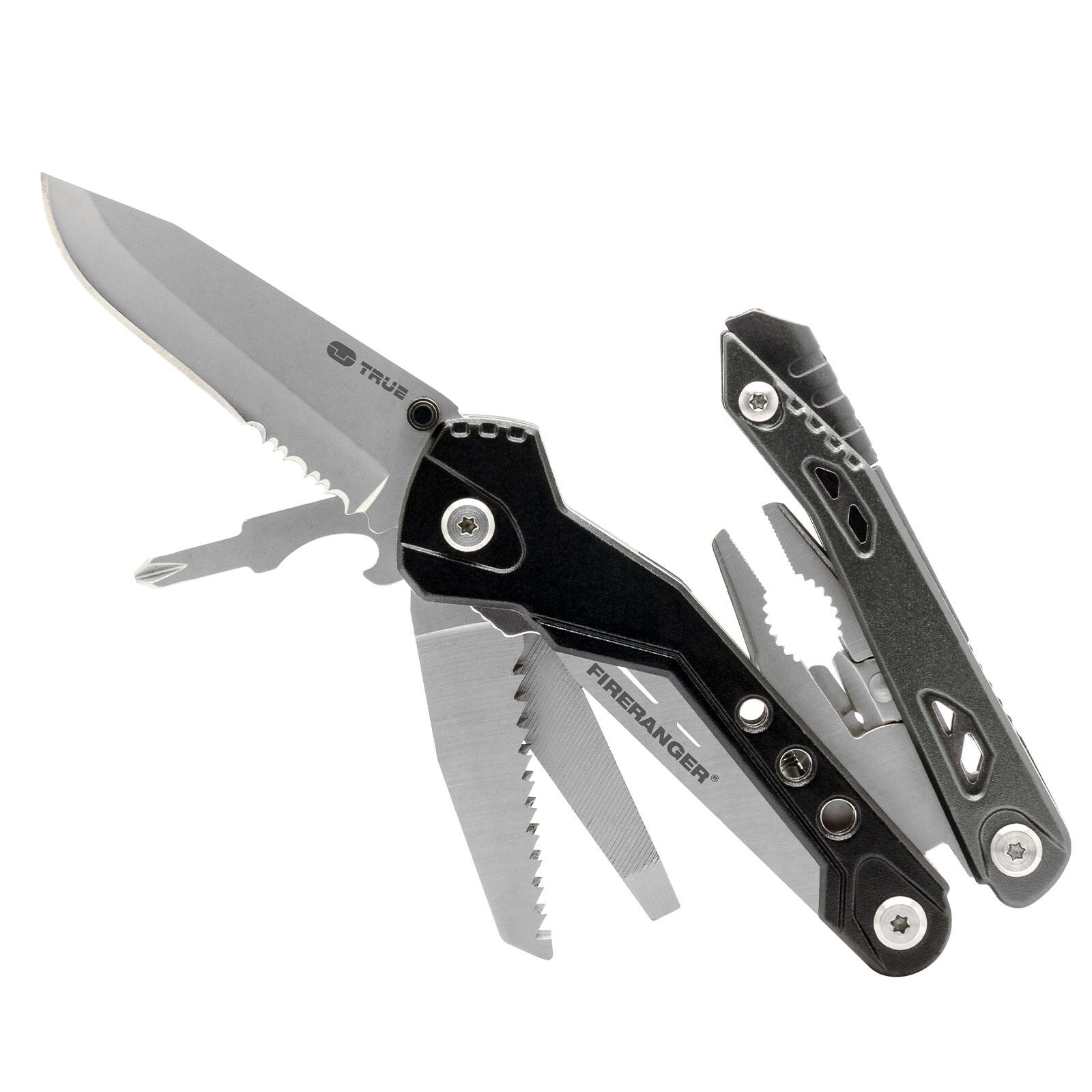Multi Tool Fireranger Fire Starter Navaja de bolsillo Cuchillo plegable Alicates 3/7