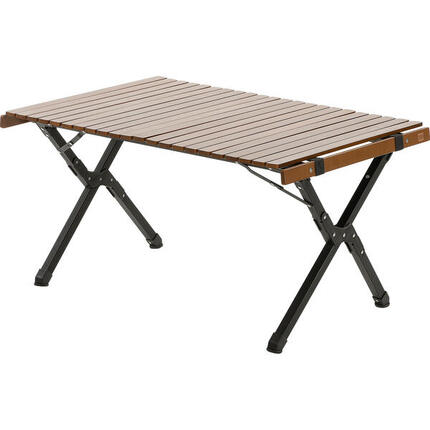 Table roulante Iver Table de camping Lattes Table pliante de camping Bois 90x60