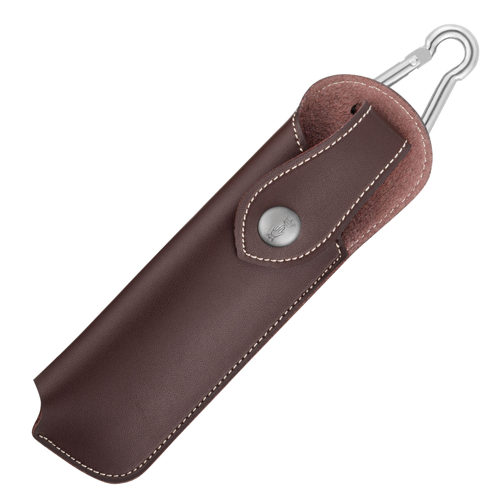 Set regalo coltello n. 8 + custodia pieghevole tascabile legno d'ulivo 3/7