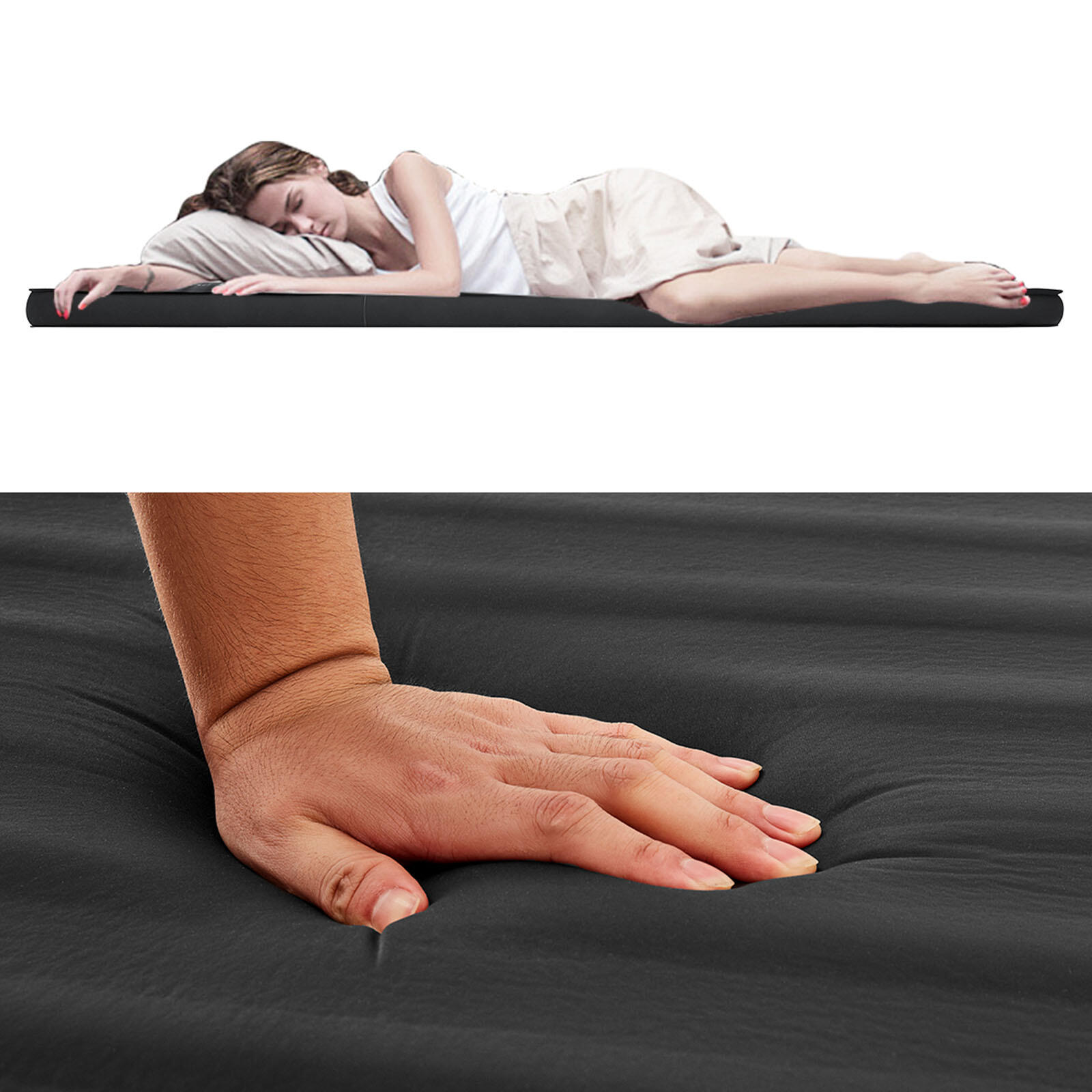 Luchtbed Premium Double Zelfopblazend campingbed 7,5 cm 7/7