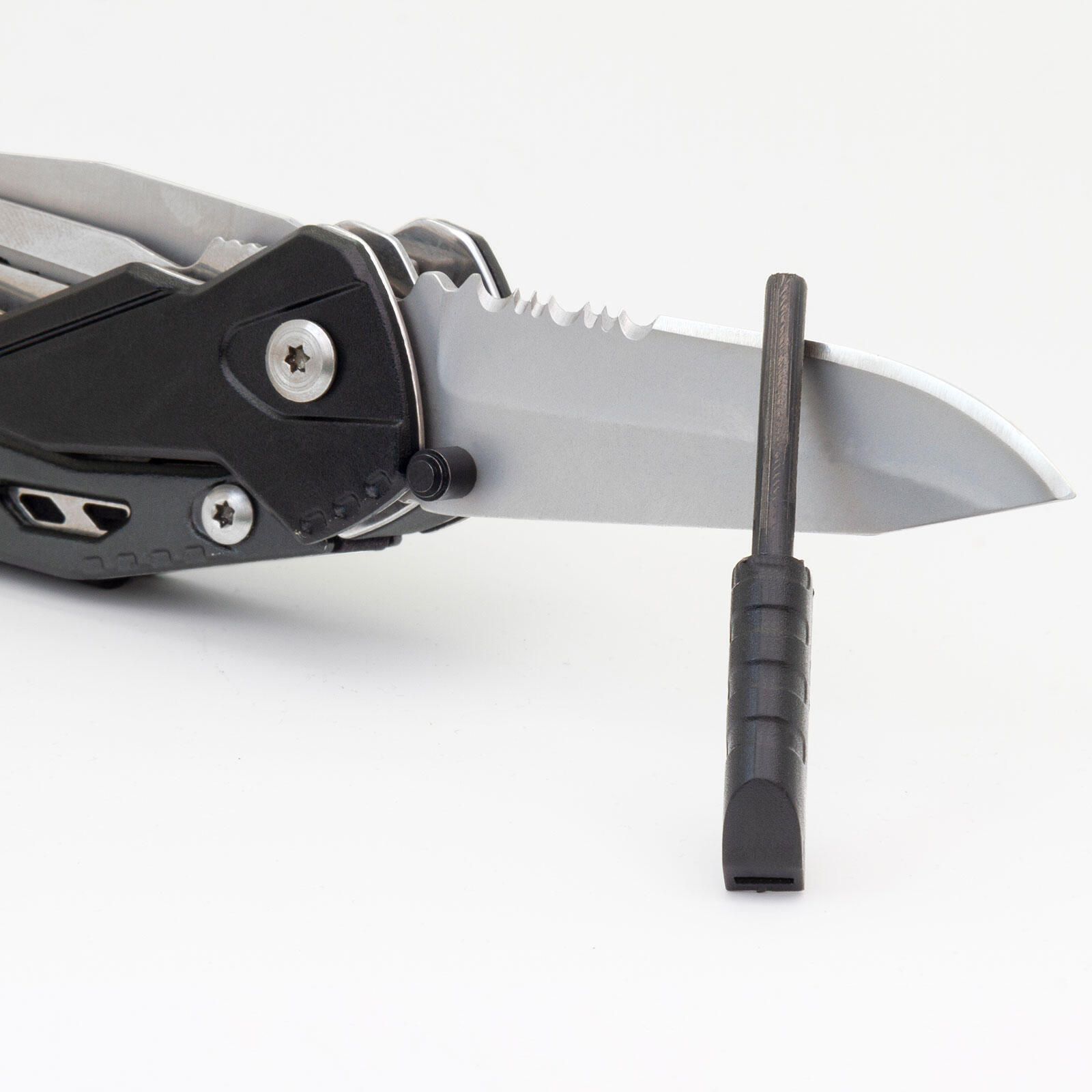 Multi Tool Fireranger Fire Starter Navaja de bolsillo Cuchillo plegable Alicates 6/7
