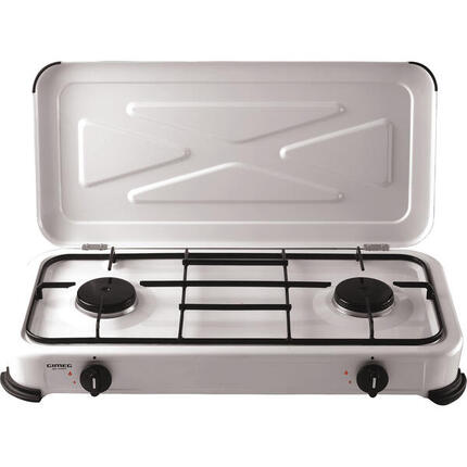 Gaskocher Camping Kocher 2 Flammig Gas Herd Kochfeld Outdoor Grill 2x2200W