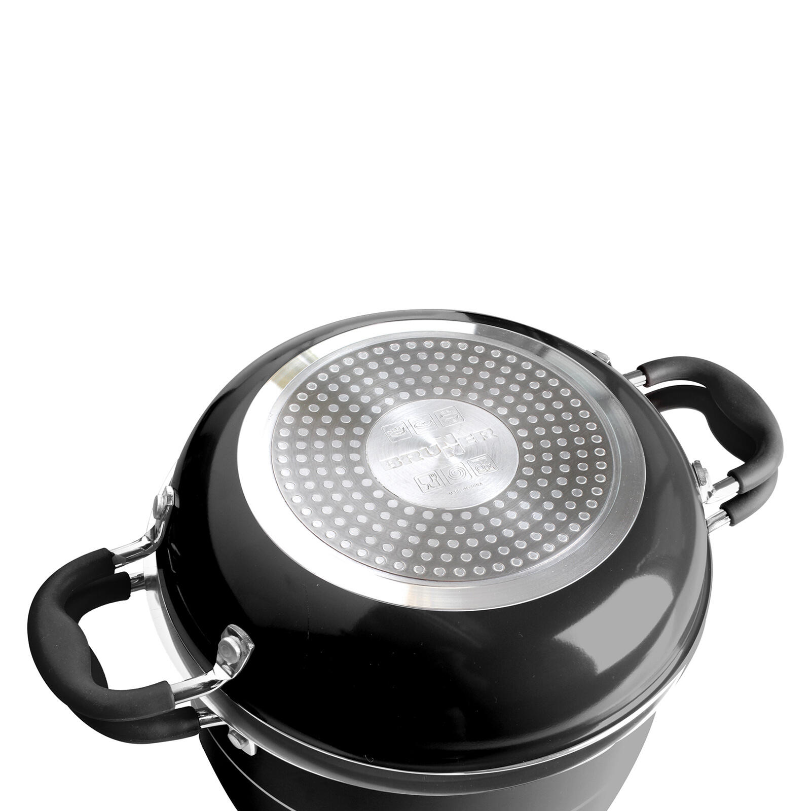 Set di cottura in alluminio Pirata Ø20 Campeggio Pentole Cucina Pentola Padella 7/7