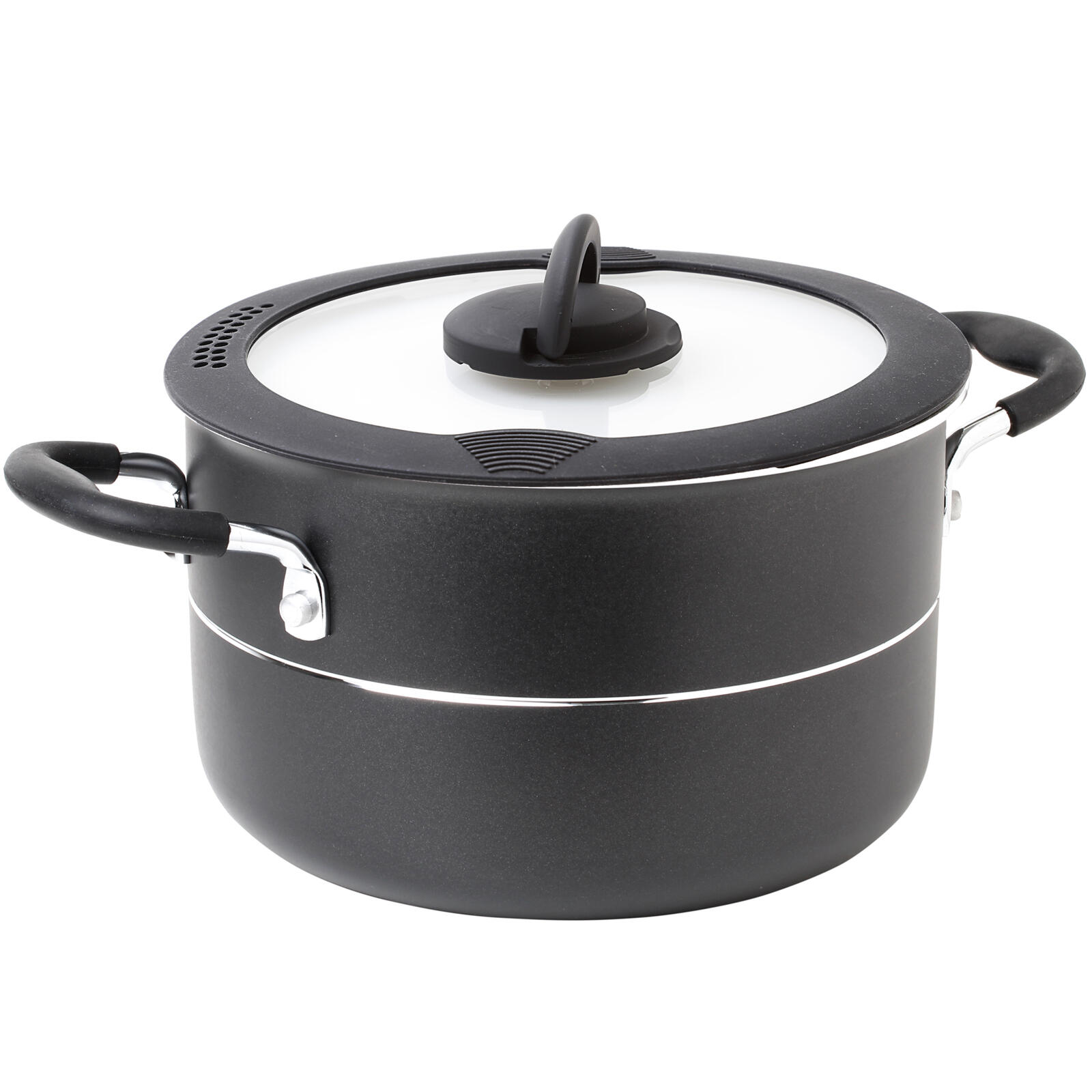 Set di cottura in alluminio Pirata Ø20 Campeggio Pentole Cucina Pentola Padella 6/7