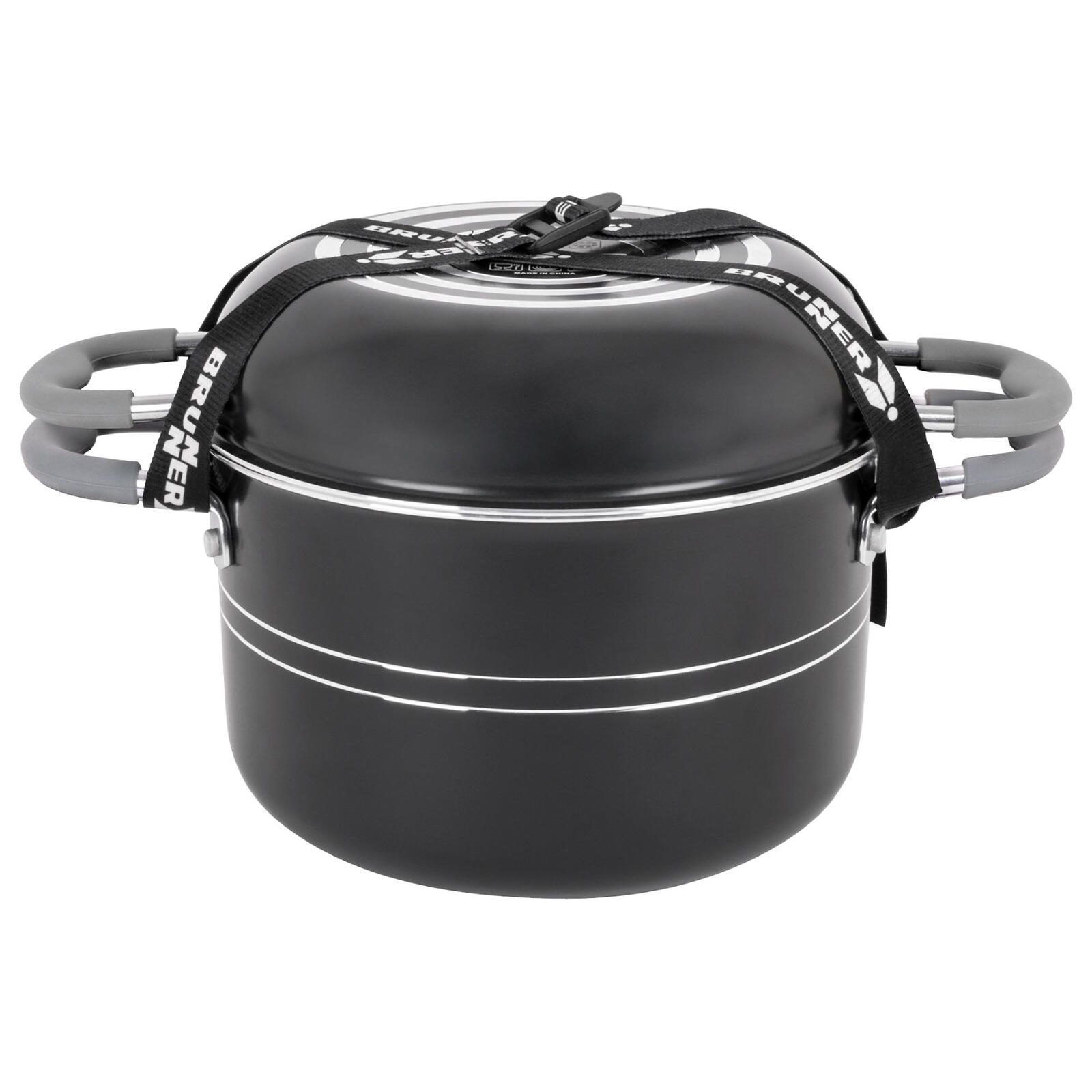 Camping Cookware Set Sabor 7+1 20 cm Cocina Exterior Olla Sartén Aluminio 6/7
