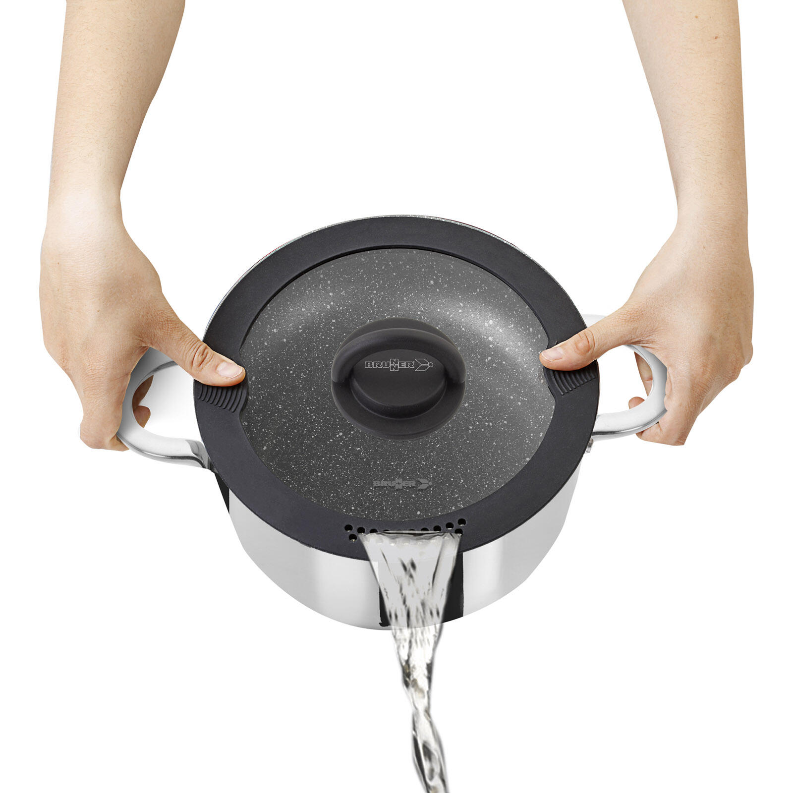 Brunner Academy NG 7+1 Ø 22 - pannenset (8 delig) 6/7