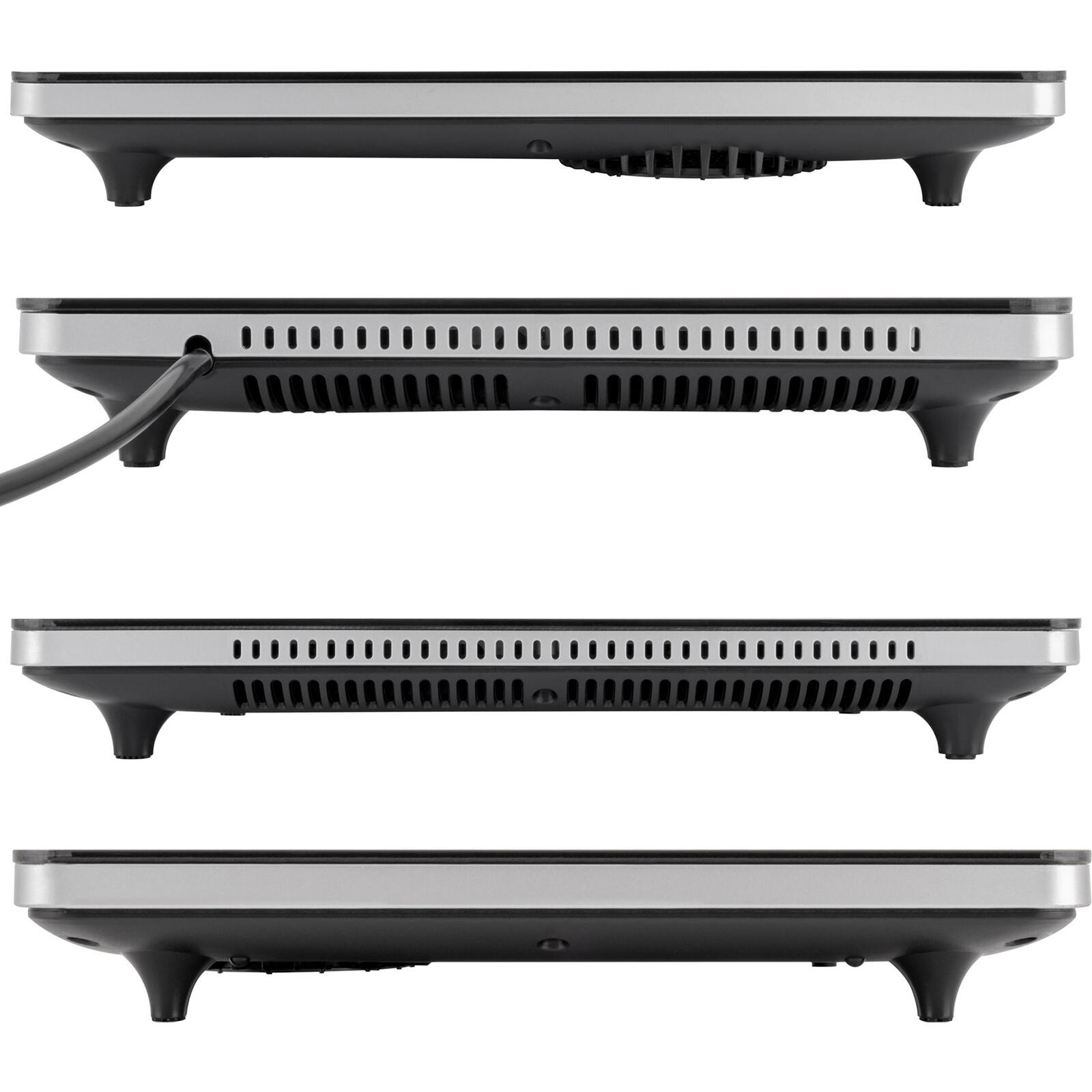 Cocina de camping HotPoint inducción parrilla eléctrica vitrocerámica 2kW 6/7