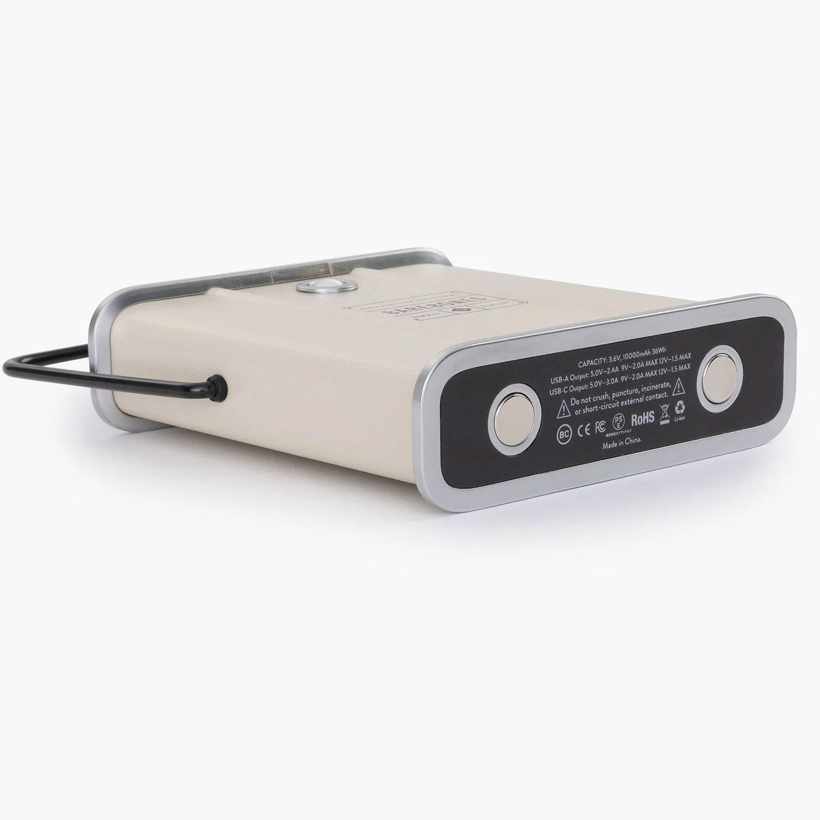 Powerbank Outdoor Power Bank Ladegerät Lampe USB & USB-C 1000mAh Akku 6/7