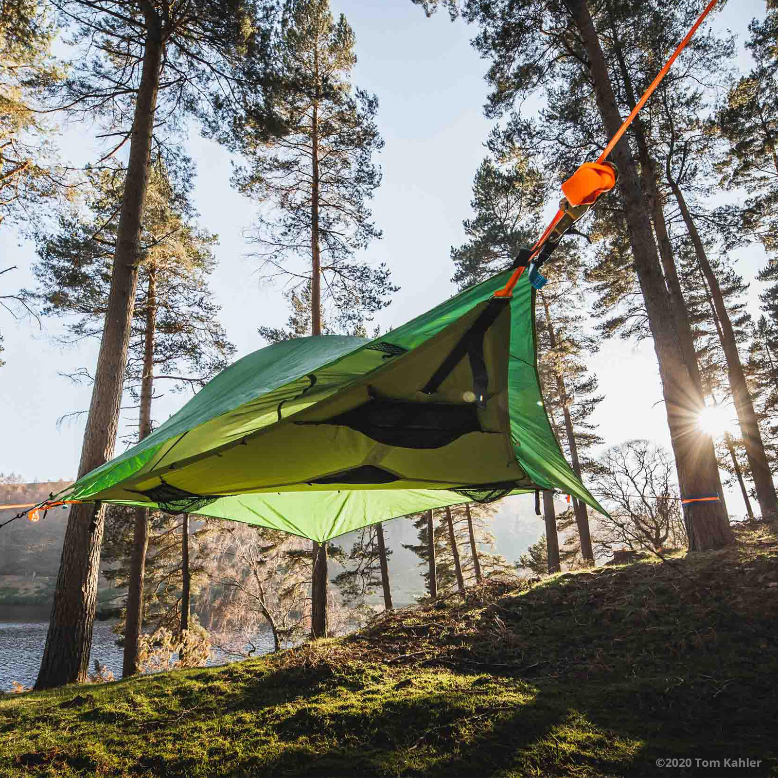 Tenda volante ad albero Stingray 3.0 Trekking 3 persone appesa materassino 7/7