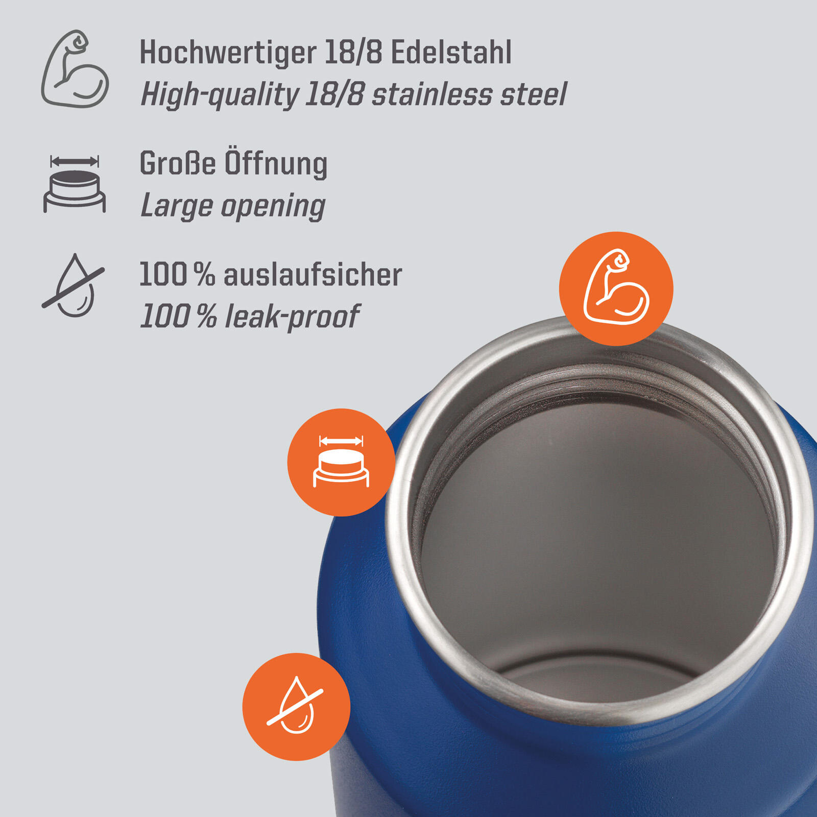 Butelka na wodę do turystyki Esbit Pictor Drinking Bottle 3/7