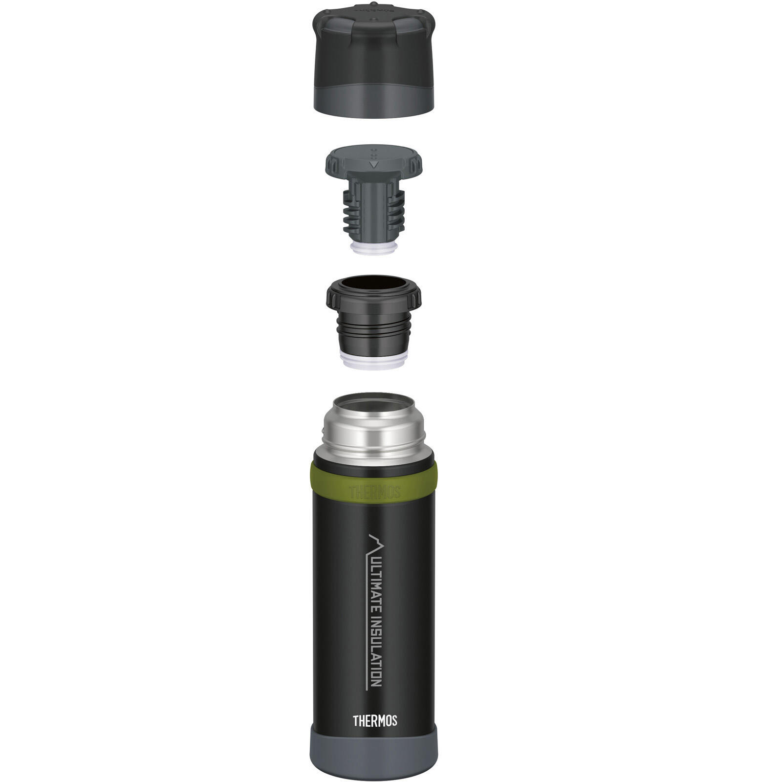 Bouteille isolante Mountain Col large Bouchon rotatif Gobelet Léger 2/7