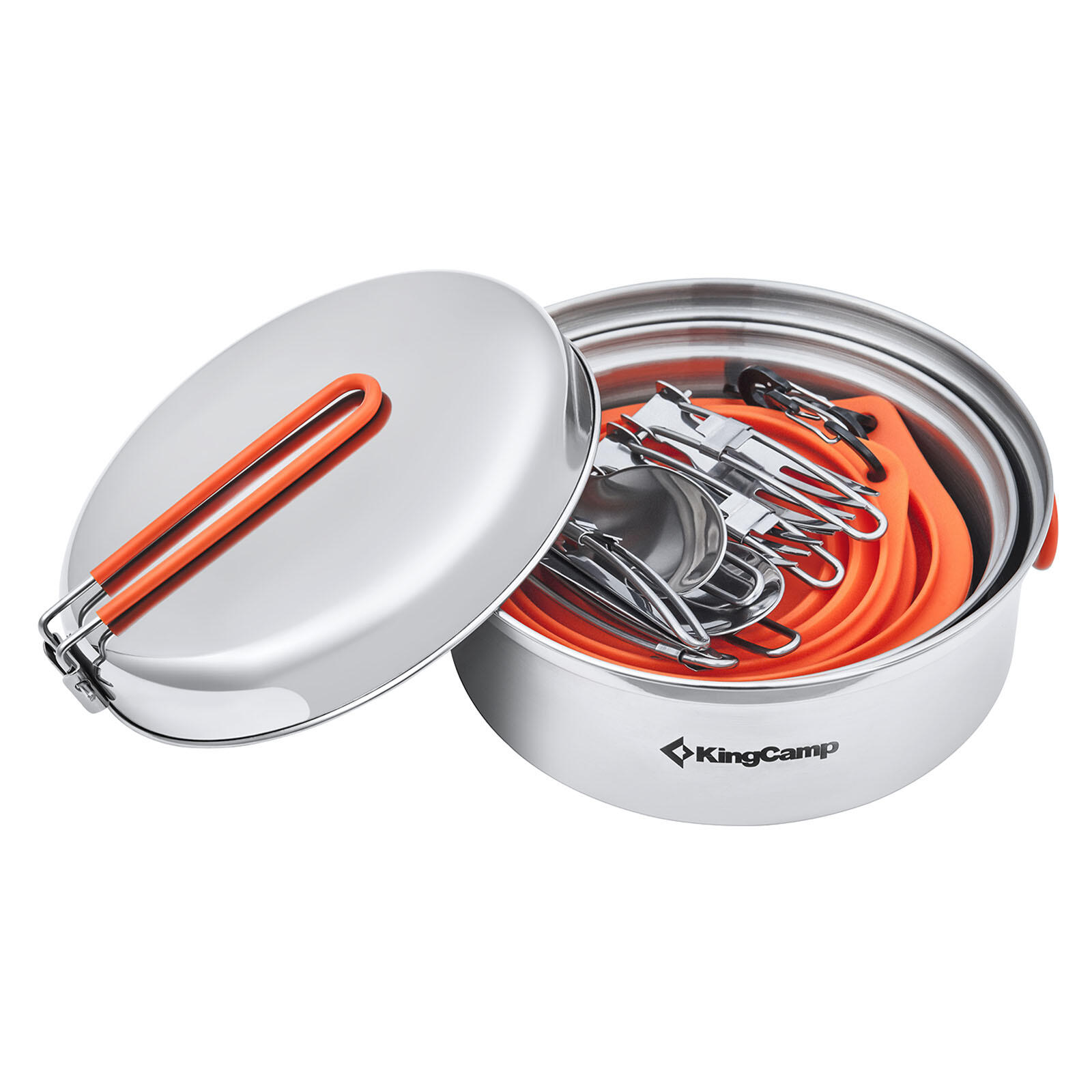 Utensilios de cocina para camping Set Adventurer II Pro Cookware Olla acero 7/7