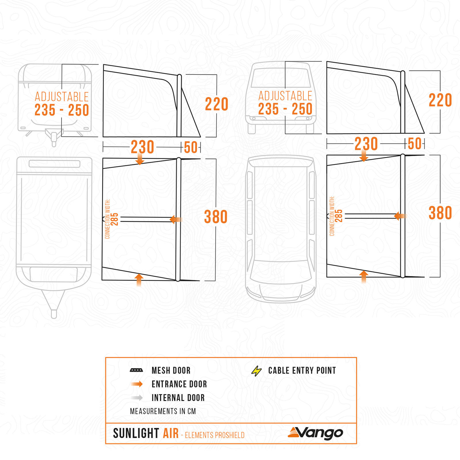 Busluifel Sunlight Air ProShield Camping Luchttent Camper Opblaasbaar 2/7