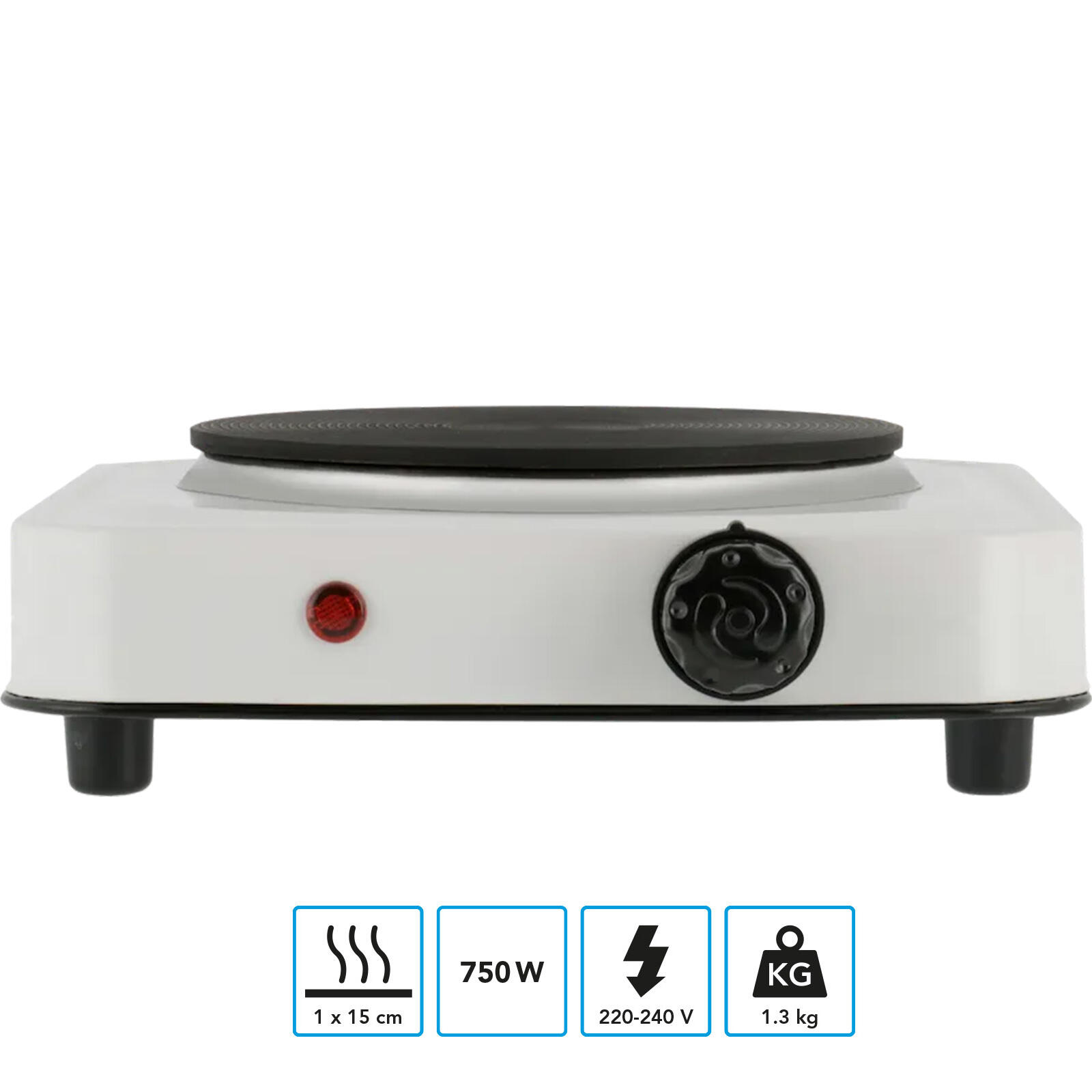 Mestic cuisinière MKT-120 blanc 2/5