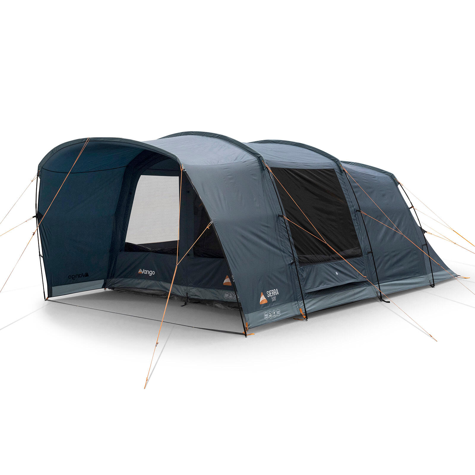 Tenda famiglia Sierra 500 Tenda gruppo campeggio 5 persone tunnel vestibolo 5/7