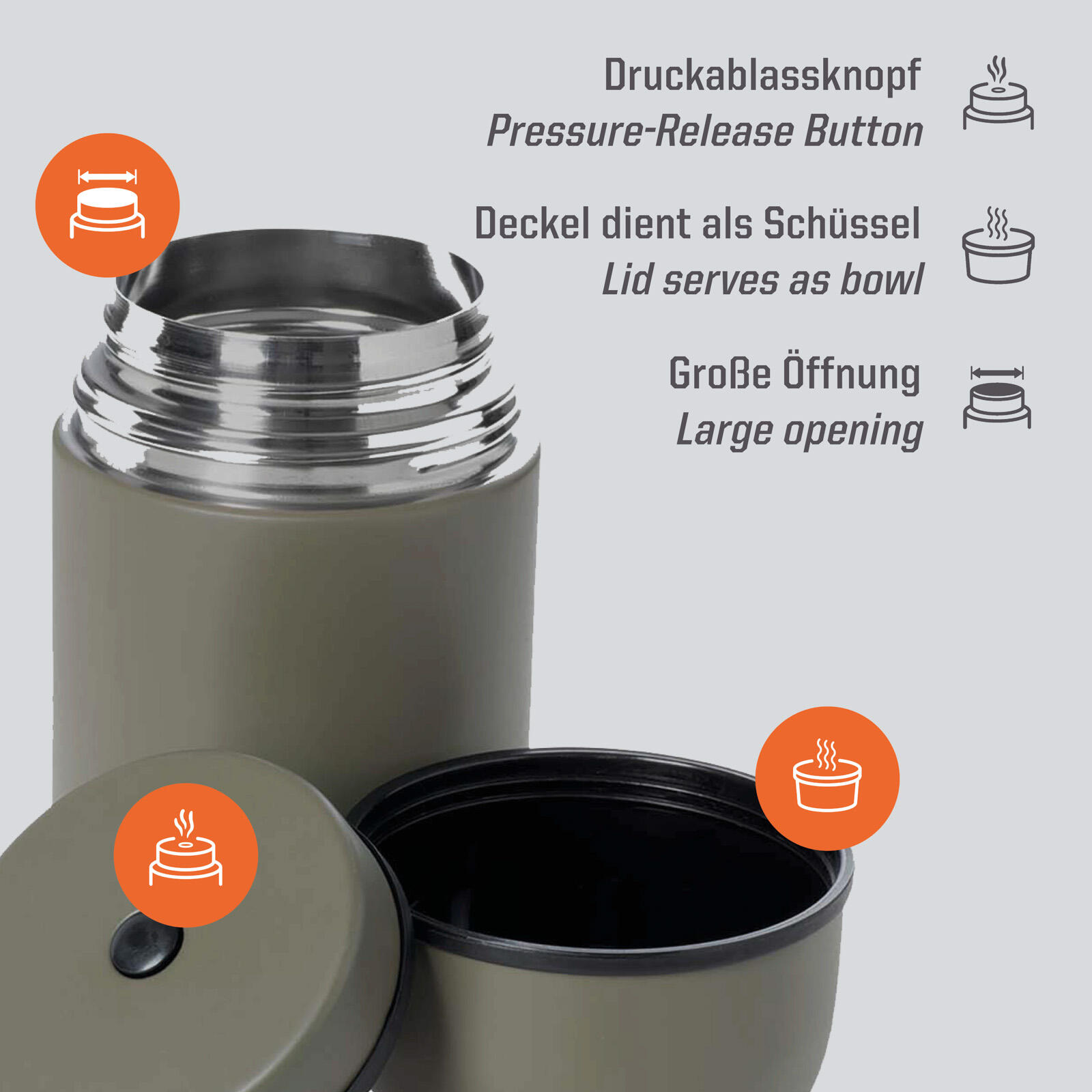 Récipient isotherme Classic isolant pour aliments 3/7
