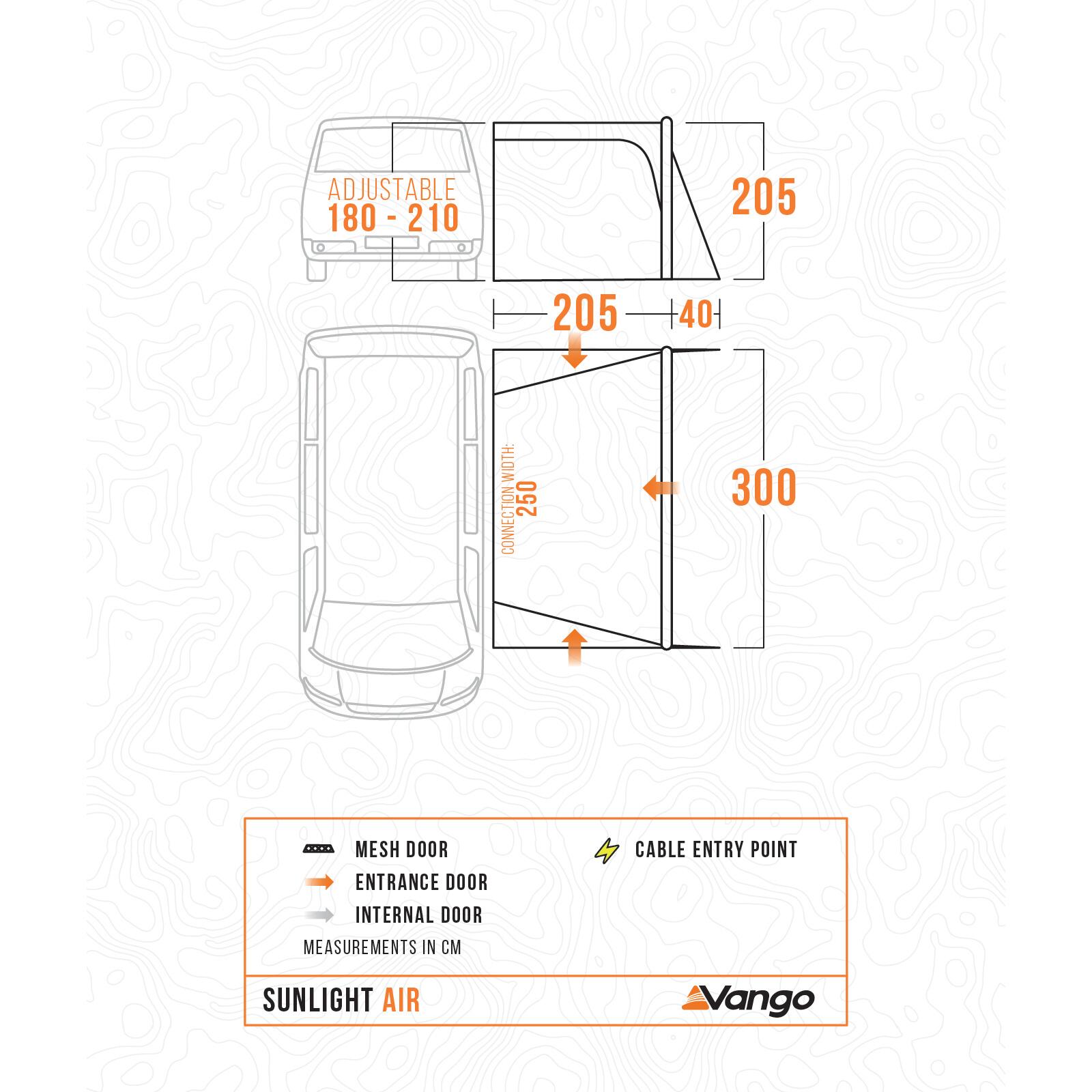 Busluifel Sunlight Air Low Camping Auto Luchttent Camper Opblaasbaar 2/7