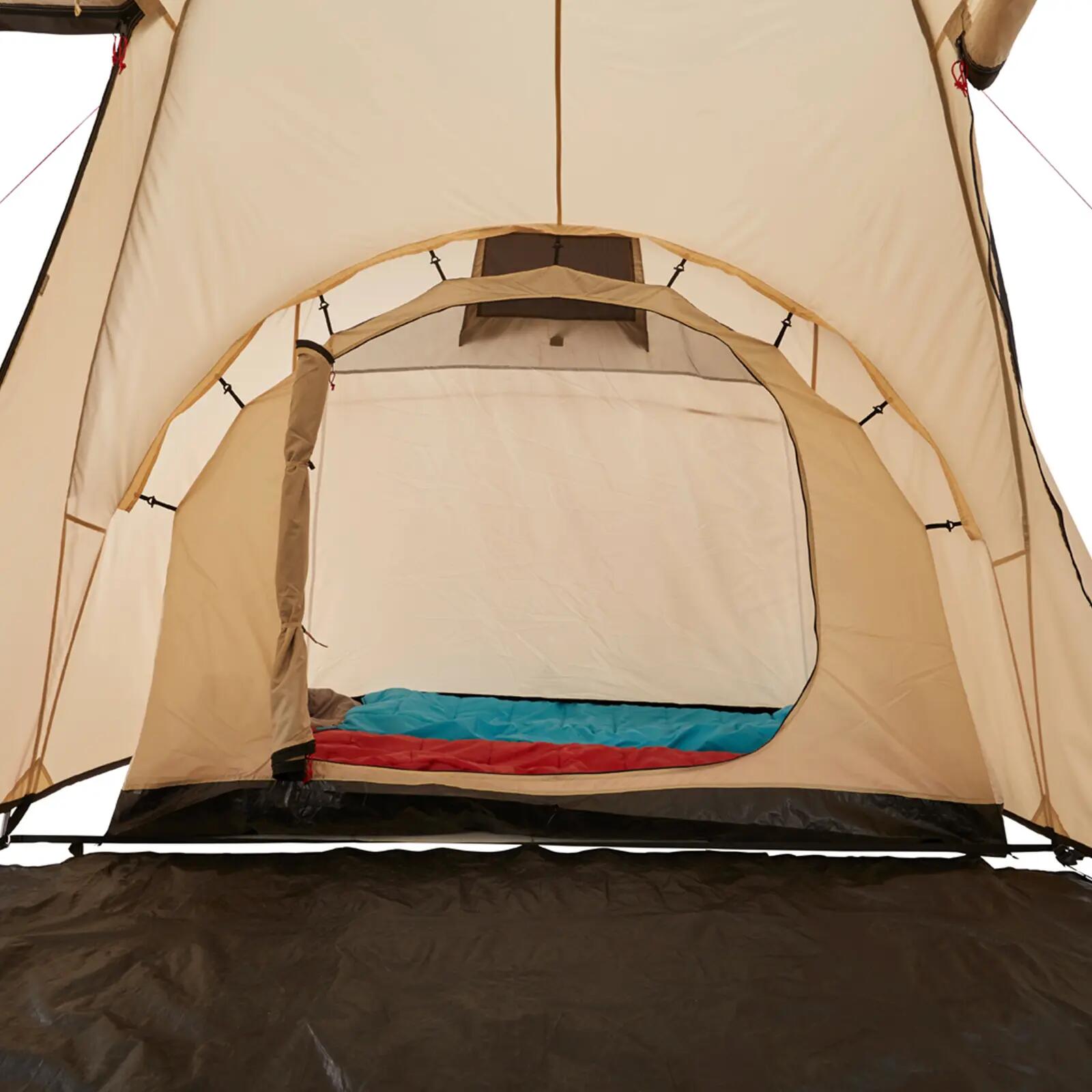Kuppelzelt Atlanta 4 Personen Zelt Iglu Familien Camping Vorraum 6/10