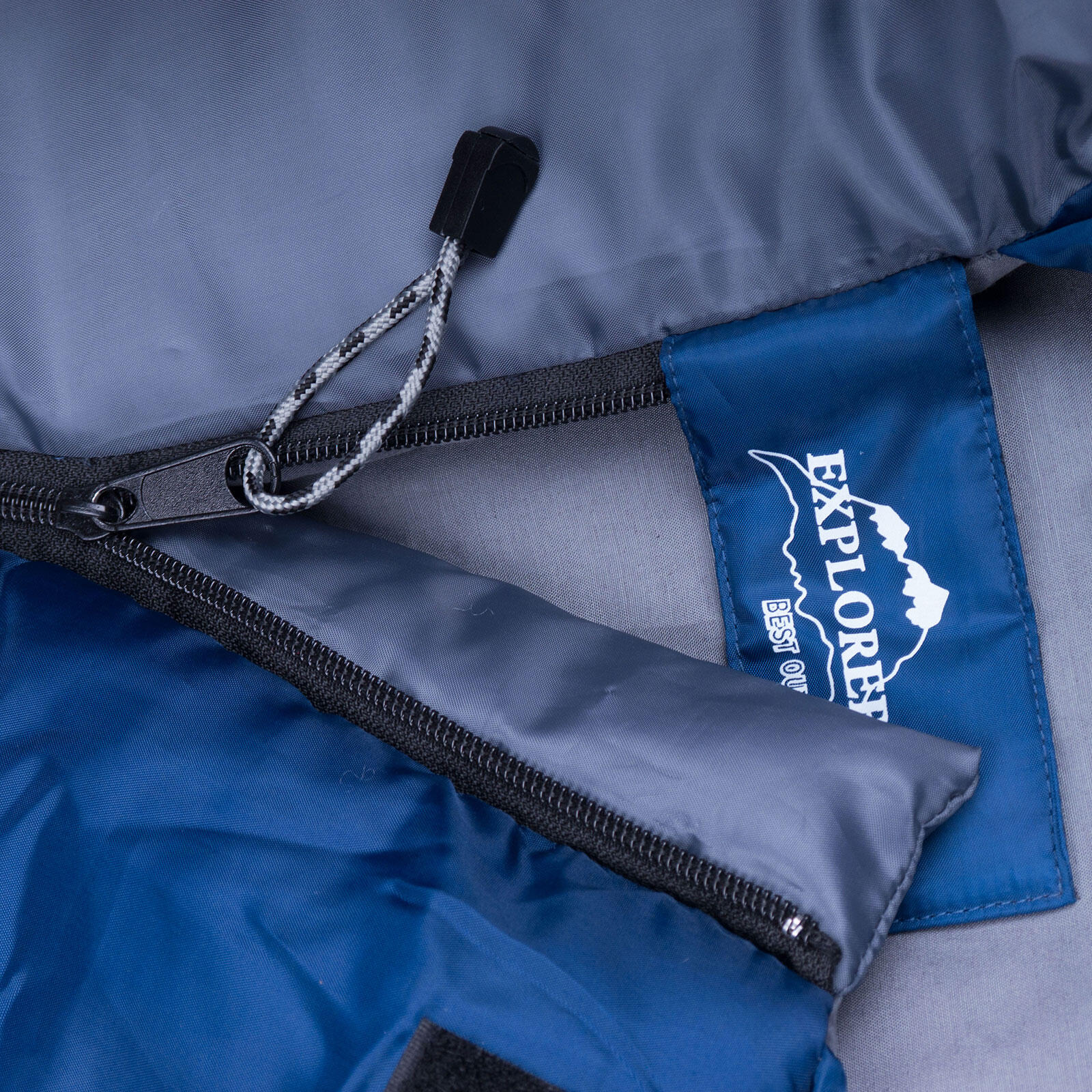 Mumienschlafsack Tramp Sommer Schlafsack 230 cm Lang 9°C 7/7