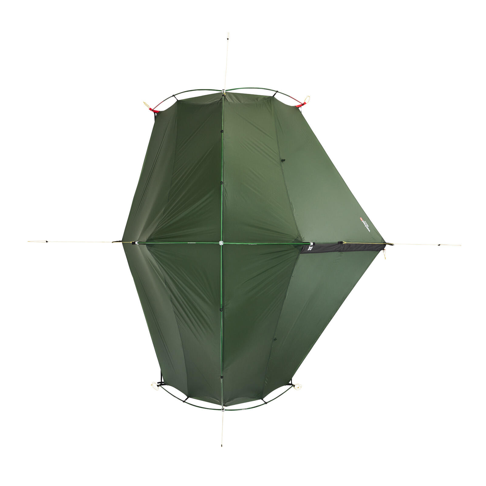 Trekkingzelt Bella 1-2 Personen Geodät Camping Fahrrad Biwak Zelt 1,4 kg 6/7