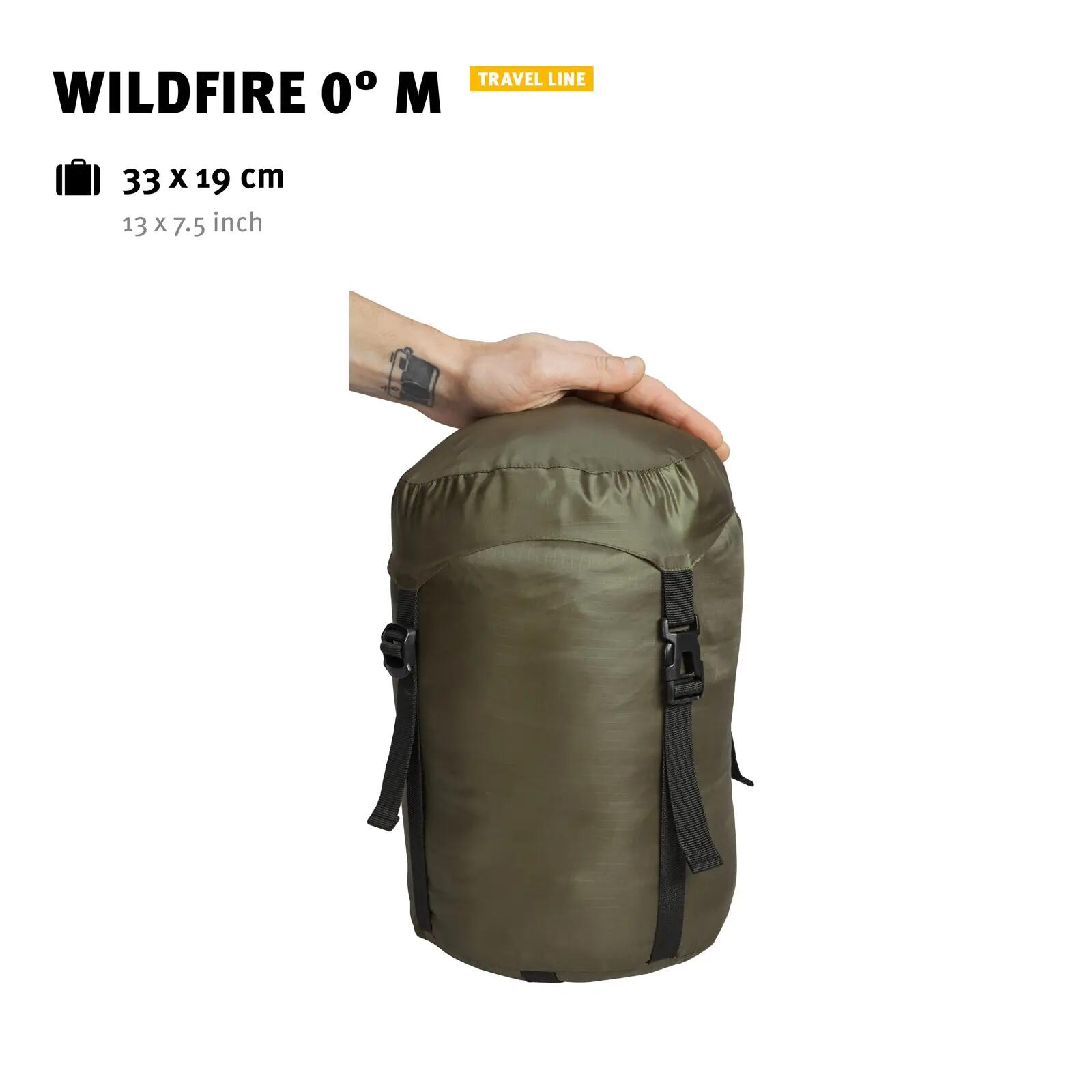 Sac de couchage momie Wildfire 0°C Outdoor 4 Saisons Hiver 7/7