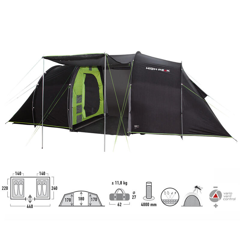 Cort tunel High Peak VIS-A-VIS Tauris 4