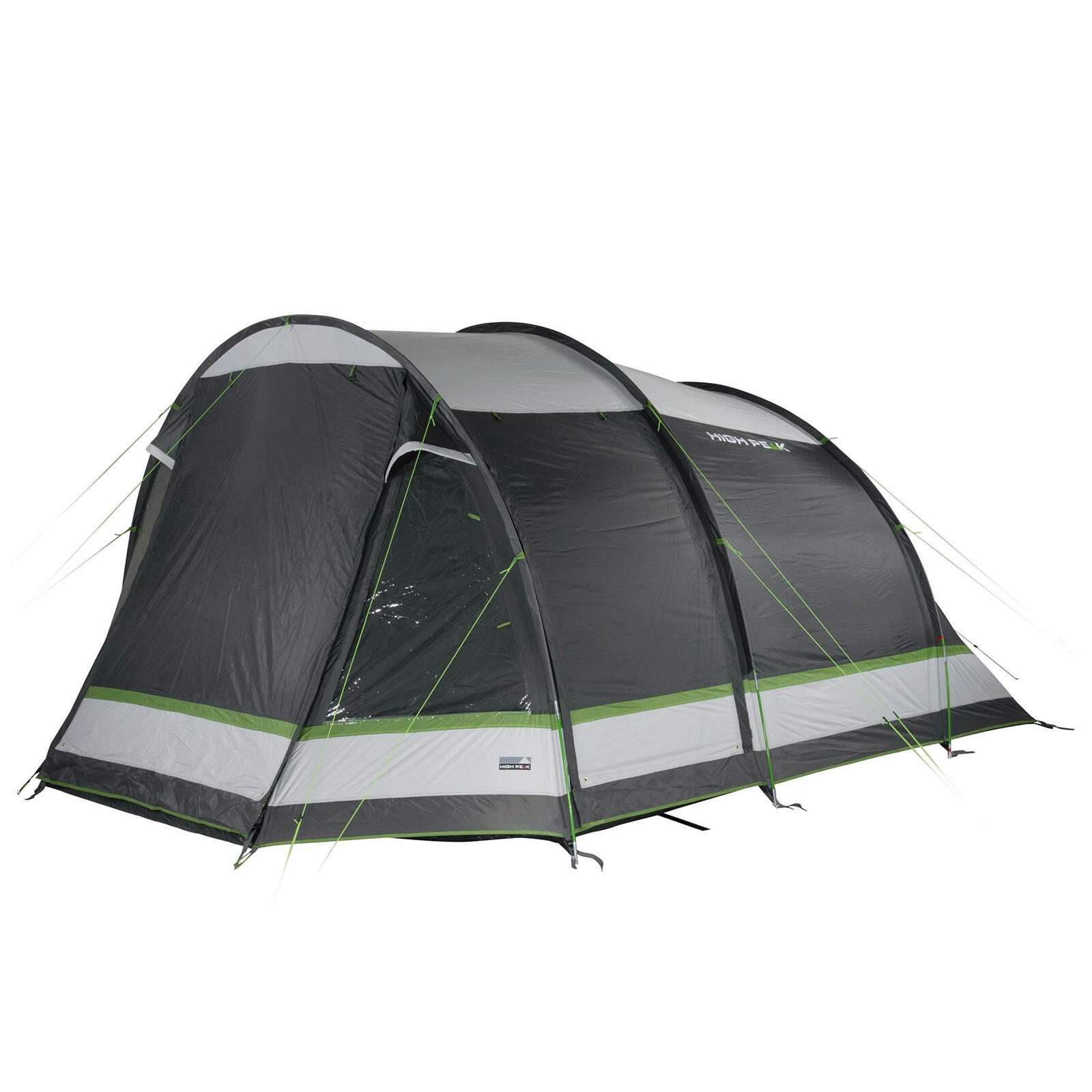 Tenda túnel High Peak Meran 5.0,piso costurado,altura livre de 2,0 m,impermeável 3/7