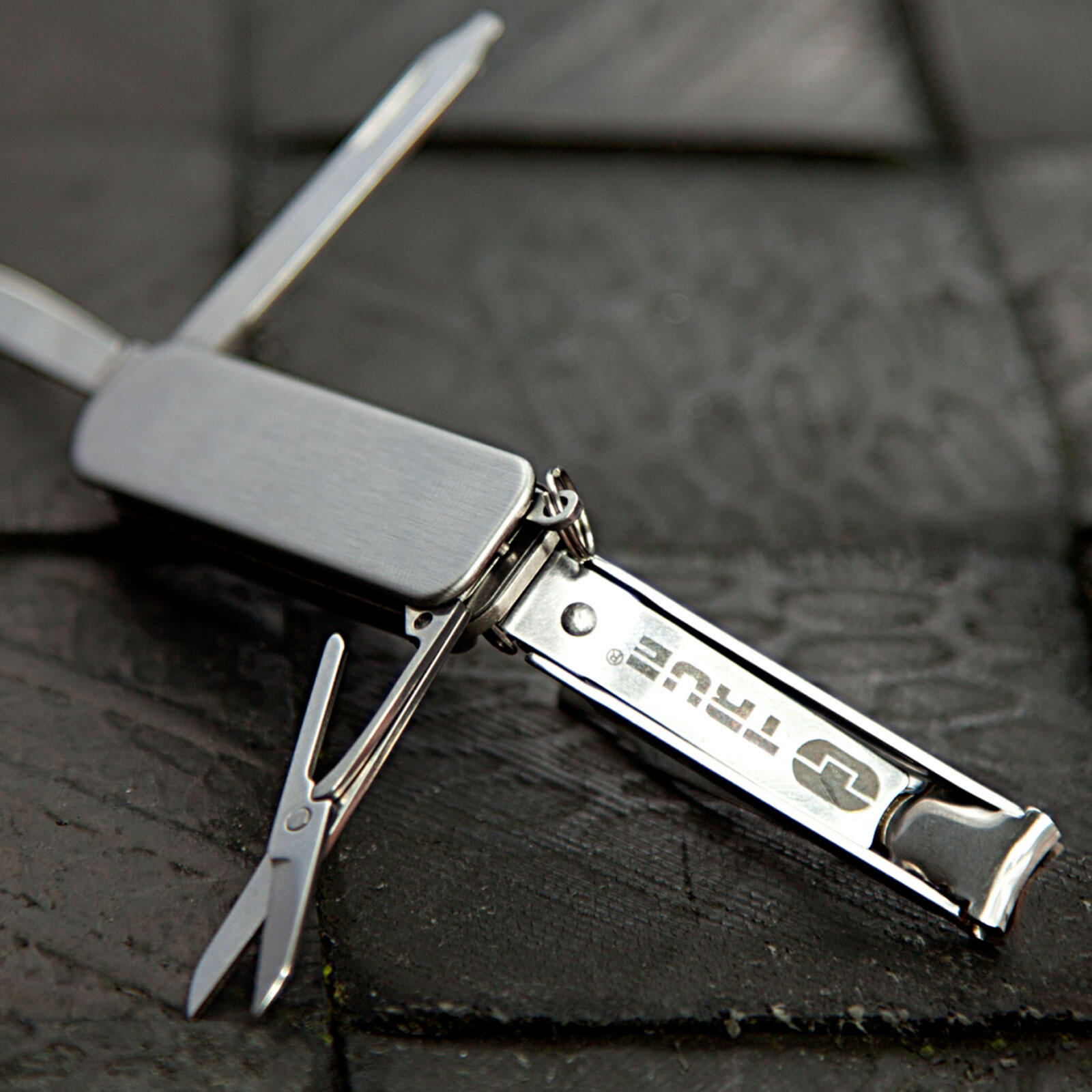 NailClip Kit tagliaunghie portachiavi cura delle unghie lima per 6/6