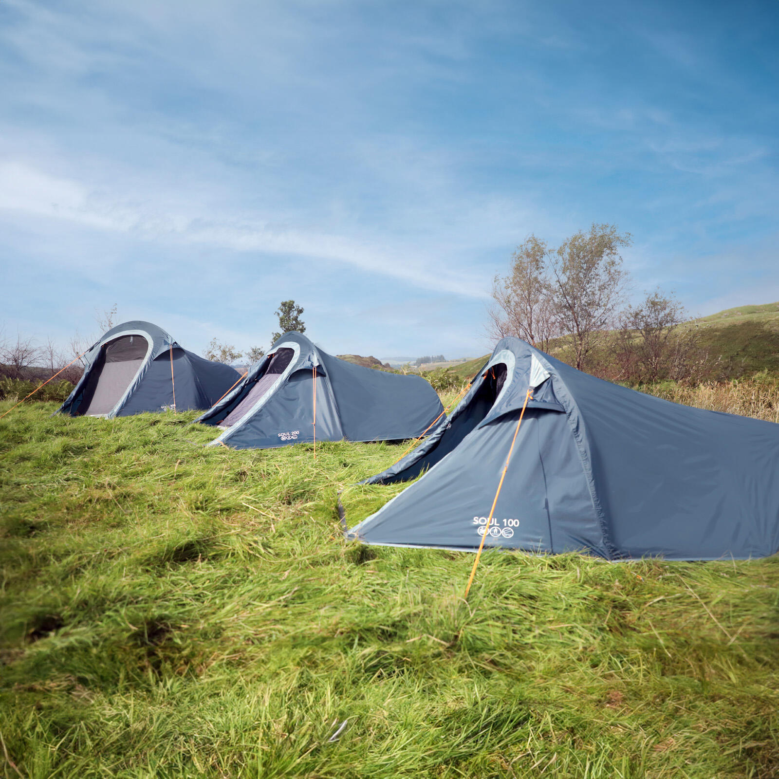Camping tent Soul 100 Trekking 1 persoons tunneltent outdoor fiets 7/7