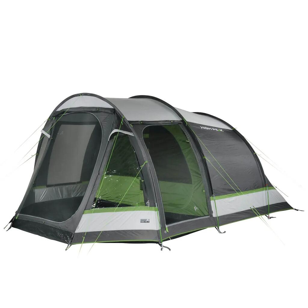 High Peak Meran 4.0 tunnel tent, sewn-in groundsheet, 1.9 m headroom, waterproof