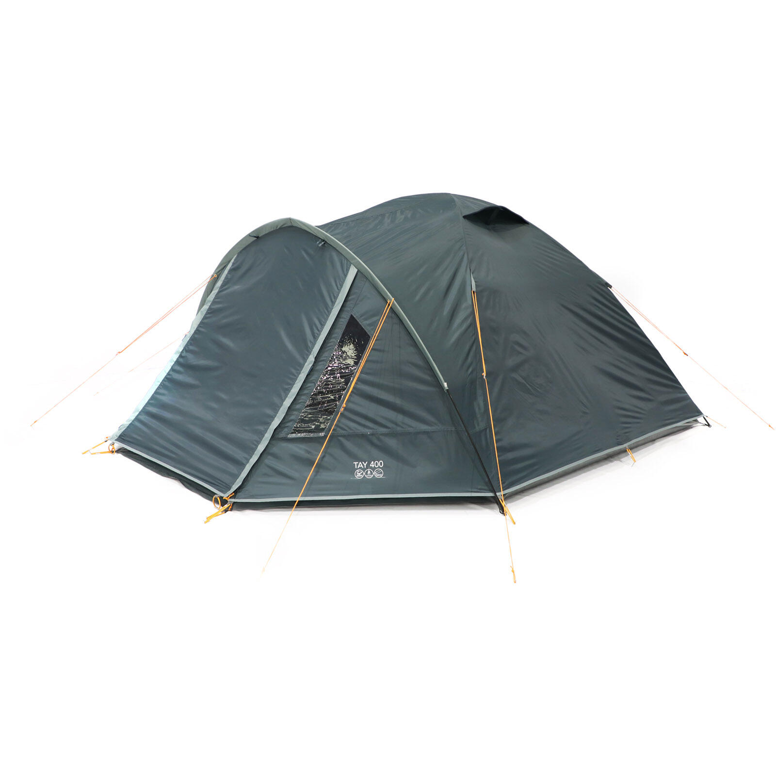 Tenda a cupola Tay 400 Campeggio trekking igloo 4 persone tenda vestibolo 4,8 kg 5/7
