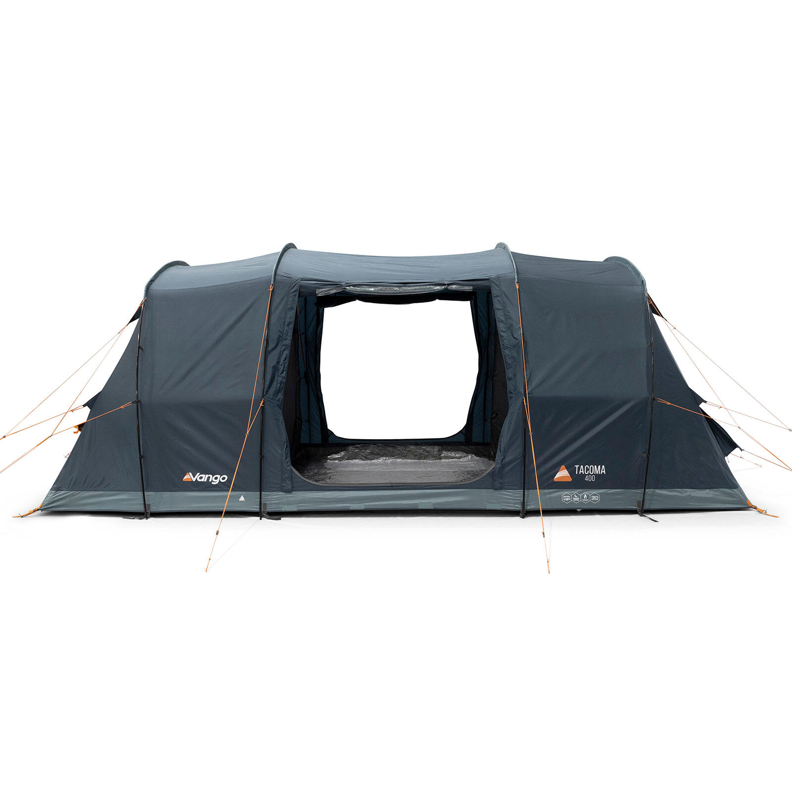 Familienzelt Tacoma 400 Camping Gruppen Zelt 4 Personen Tunnel Vorraum 6/7