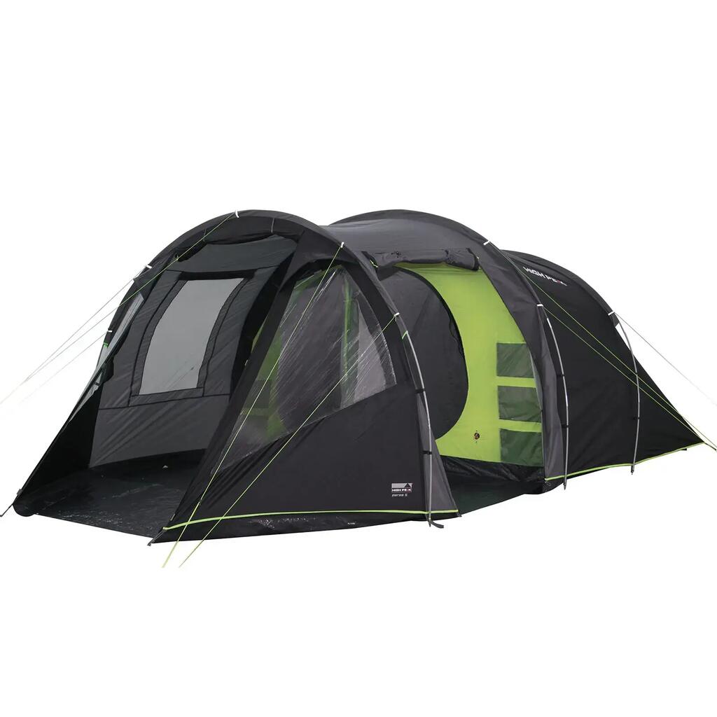 High Peak Paros 5 Family Tunnel Tent 5-Person Polyester Grey-Green
