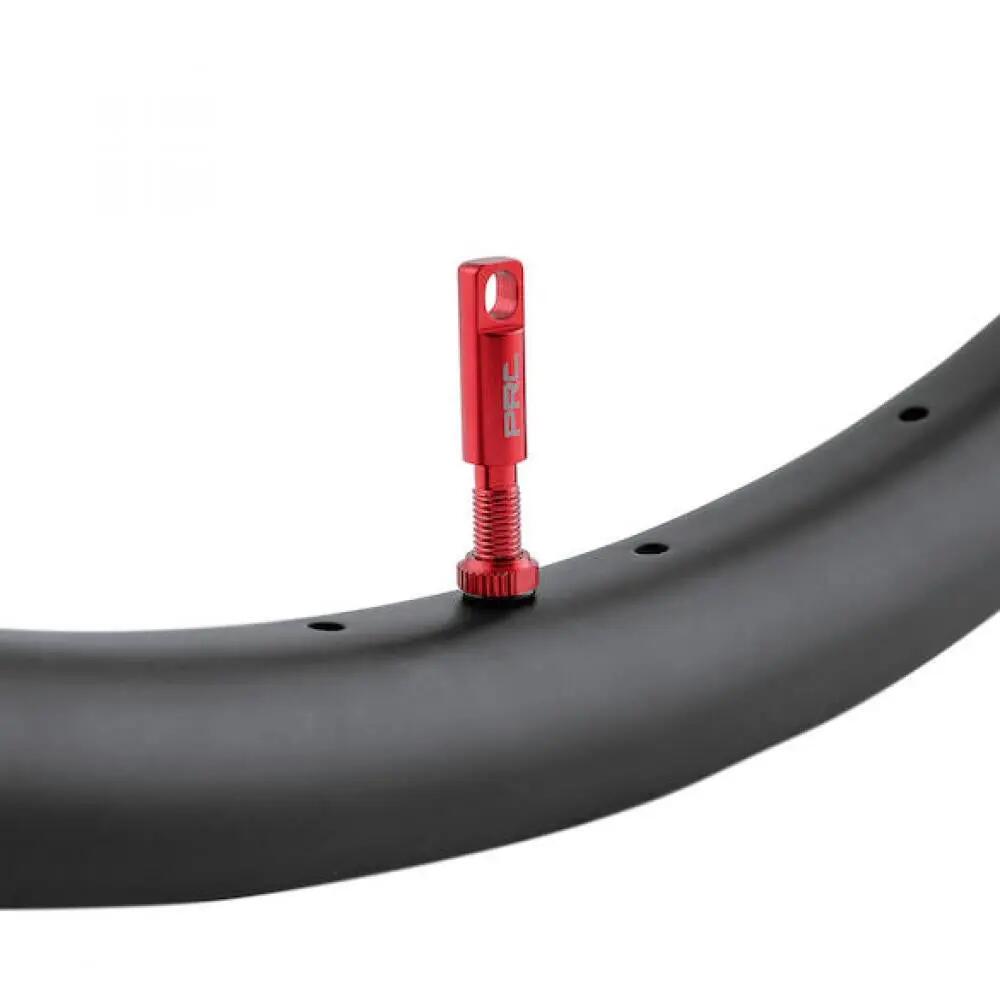 Procraft Tubeless-Ventile PRC 60 mm Rot - Leichte Aluminium-Ventile für Tubel... 3/3