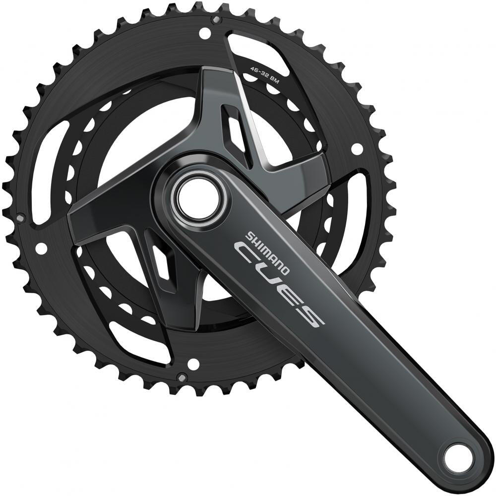 Shimano crankstel cues fc-u8000-2 crankset shim.cues fc-u8000-2 170mm 2/3