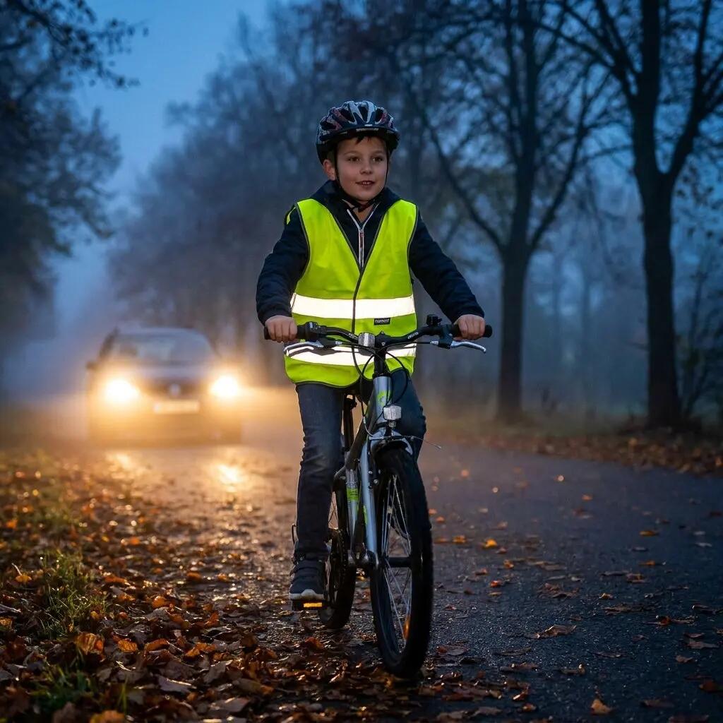 Wowow netvest voor kinderen geel maat M 128-134 2/3
