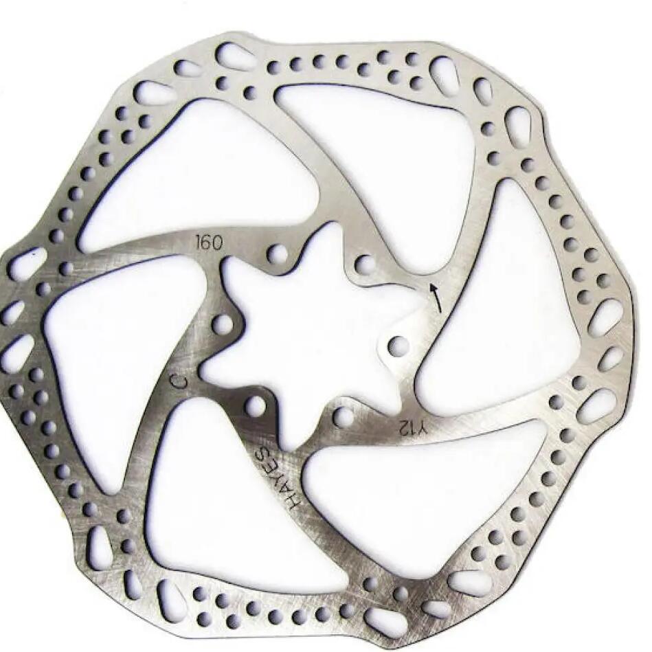 Lightweight brake disc + screw Hayes L6