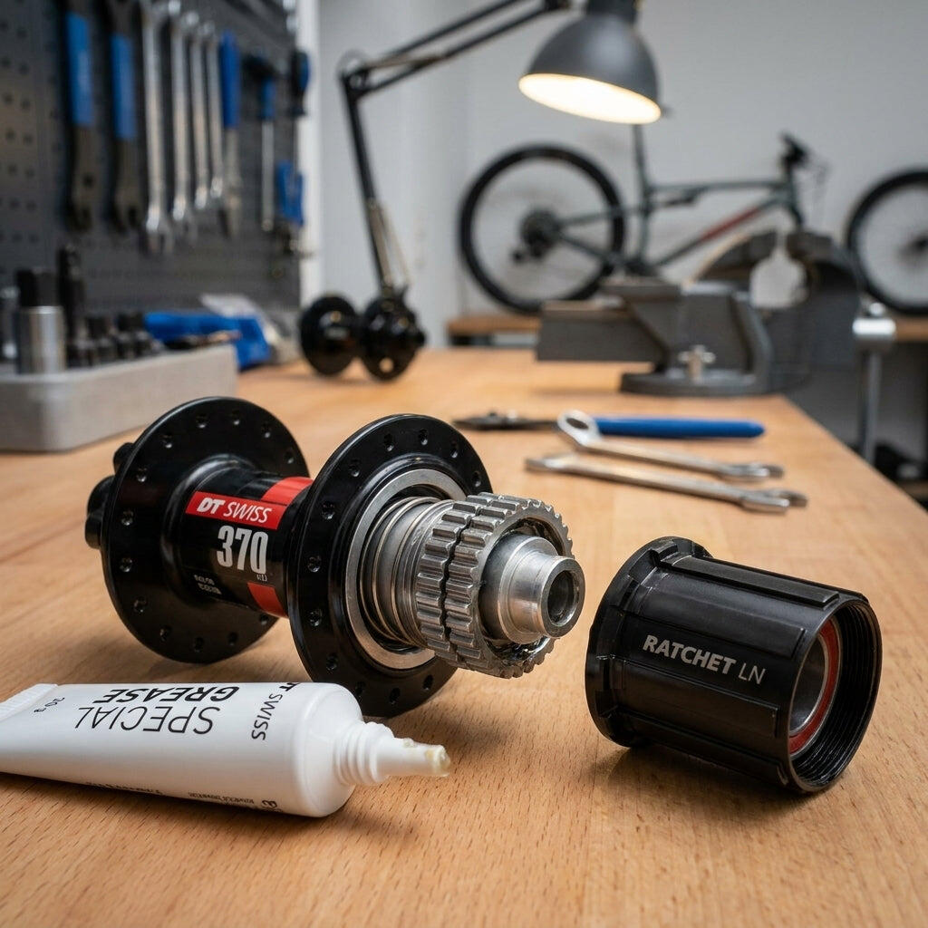 DT SWISS ombouwset achternaaf Alu 3-pawl in Ratchet LN Shimano 11-speed Ro... 2/2